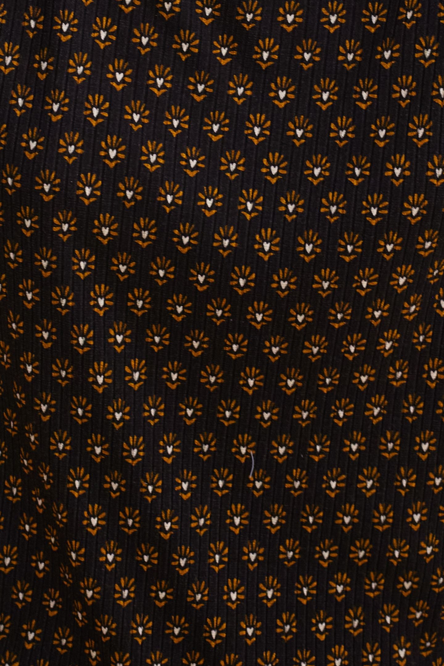 BLACK FLORAL-PRINT DRESS BLACK 7