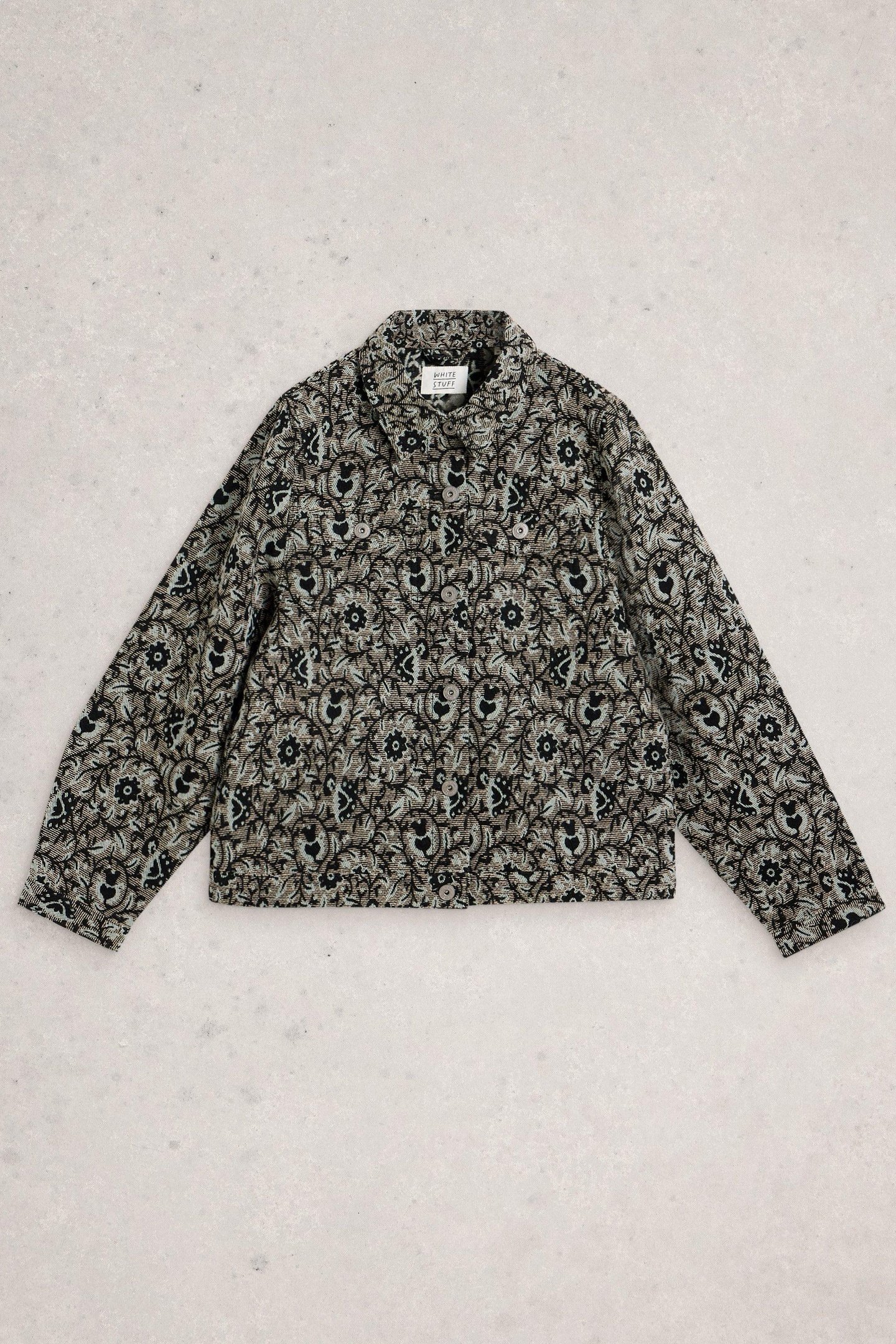 ESME JACQUARD JACKET GREY MULTI 4