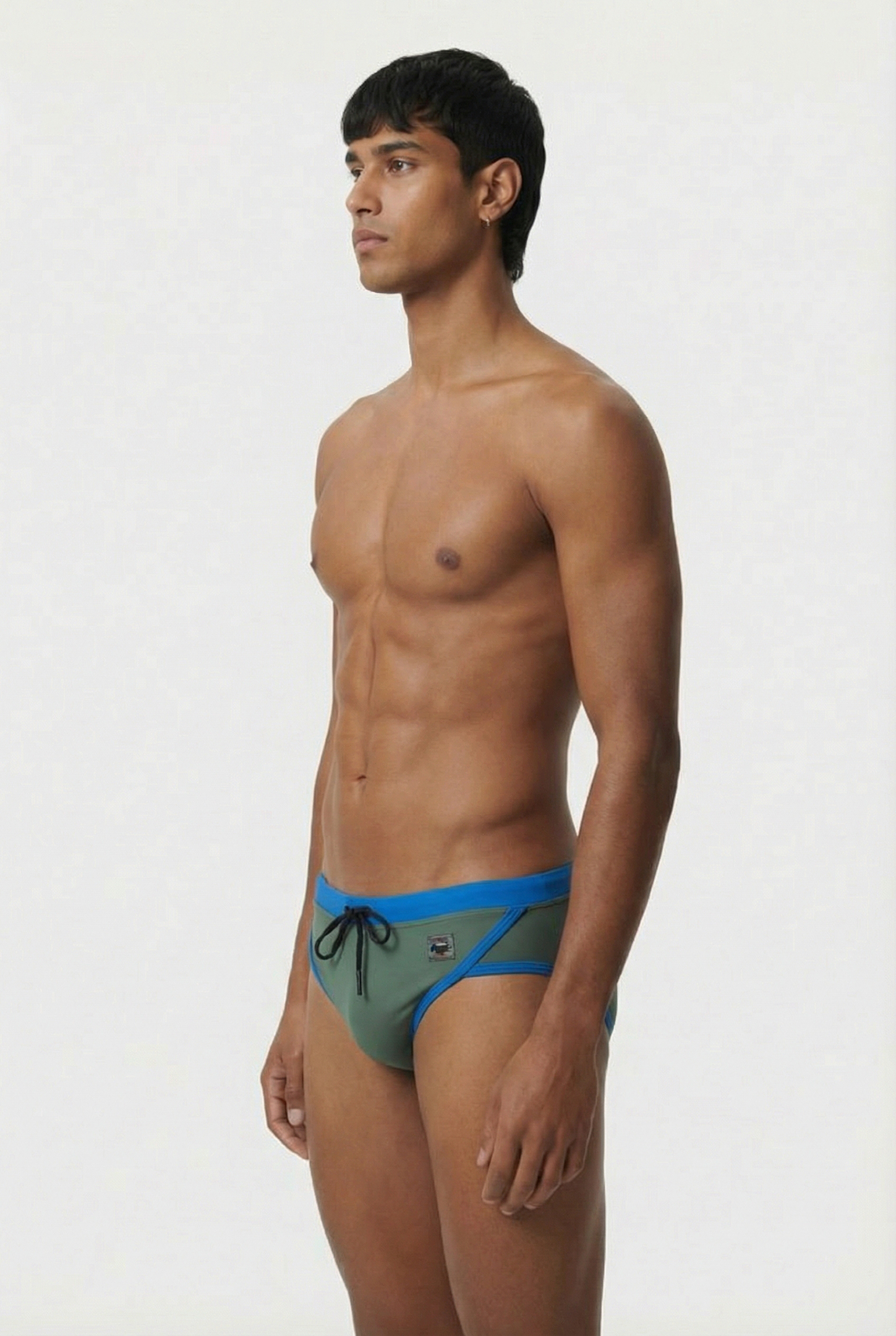 MEN'S ARENA CLASSIC SWIM BRIEF SAGE-BLUE COSMO 3