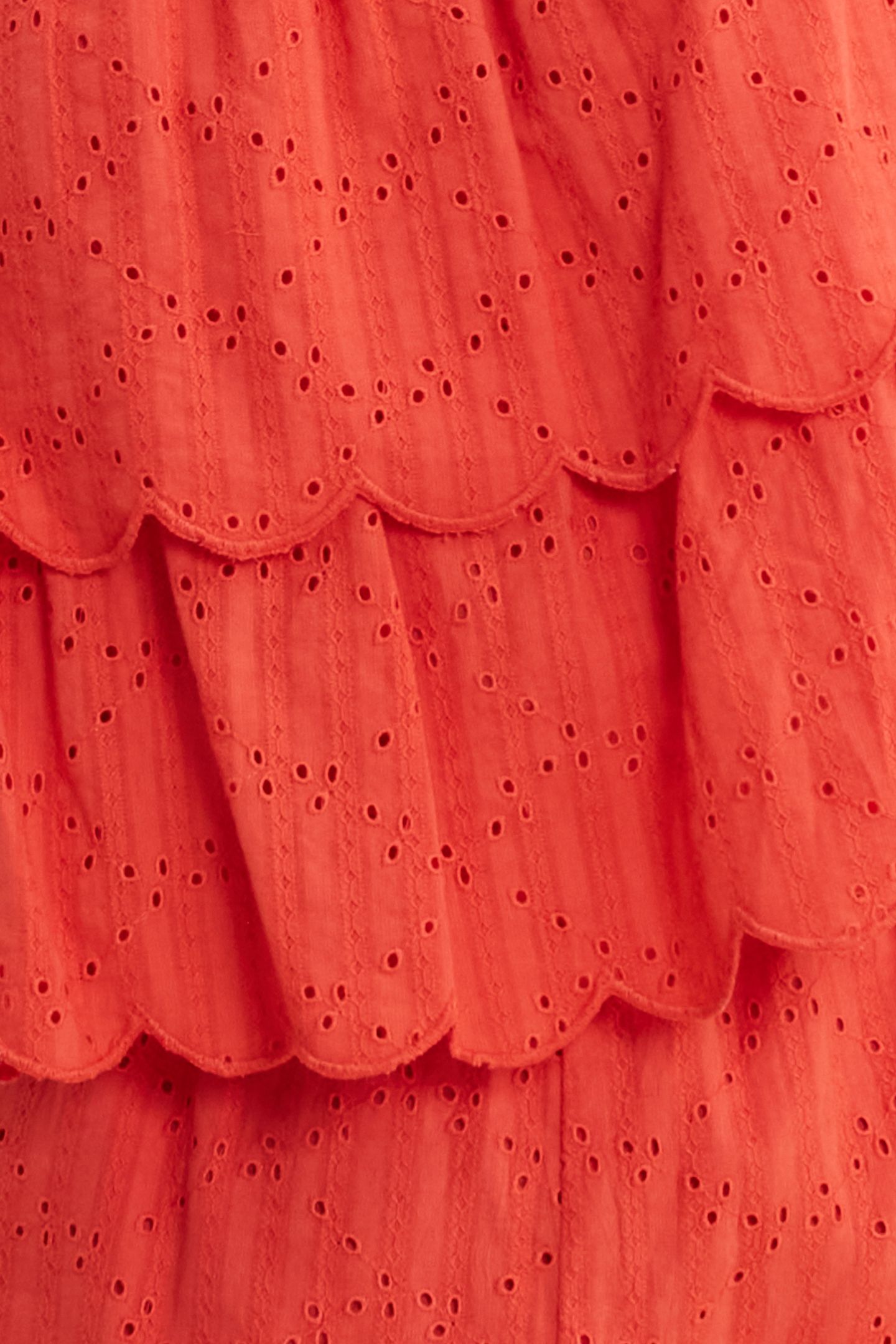 RED EYELET EMBROIDERY JUMPSUIT CURRANT 4