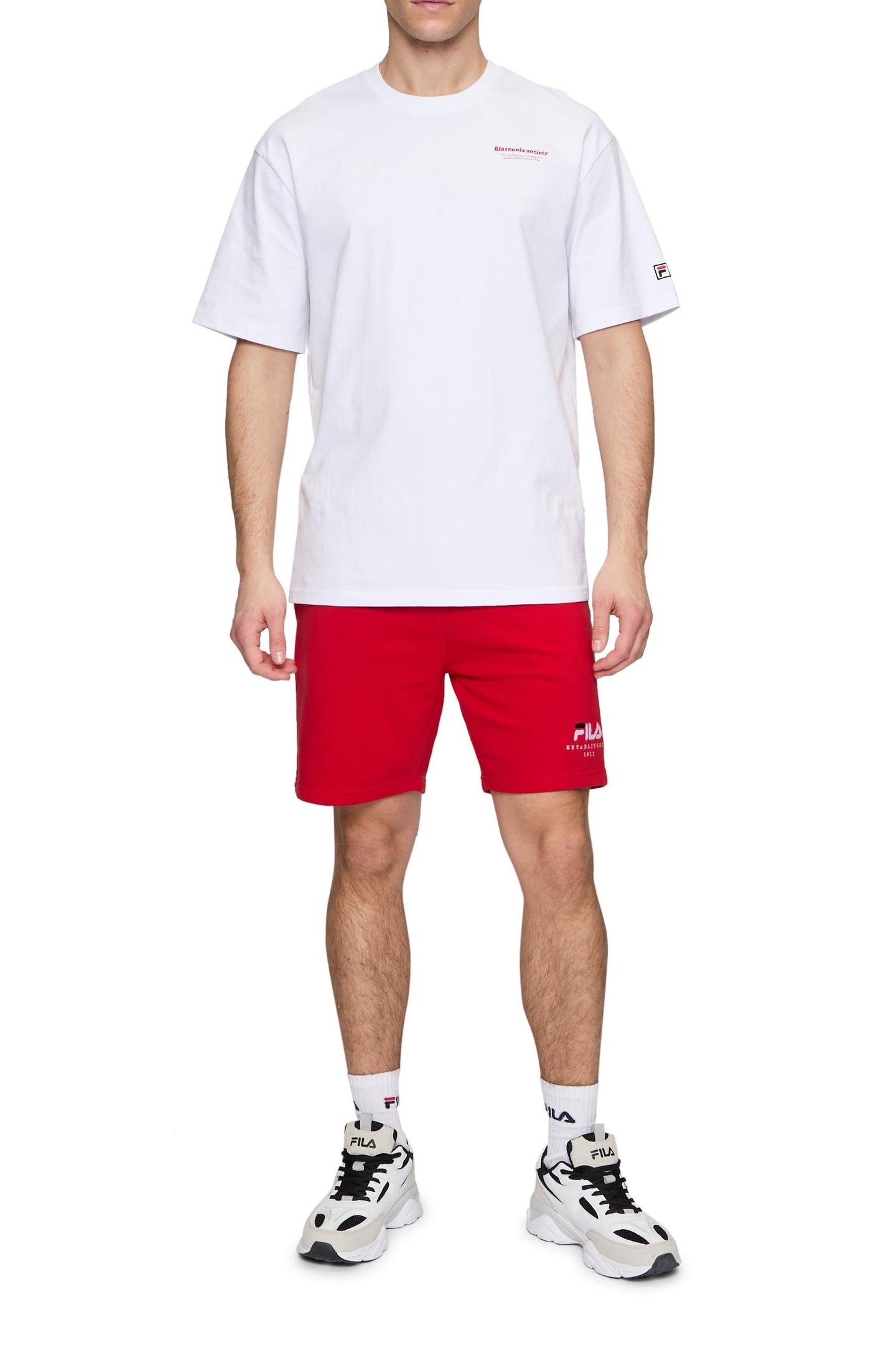 UNISEX BICESTER SHORTS TRUE RED 2
