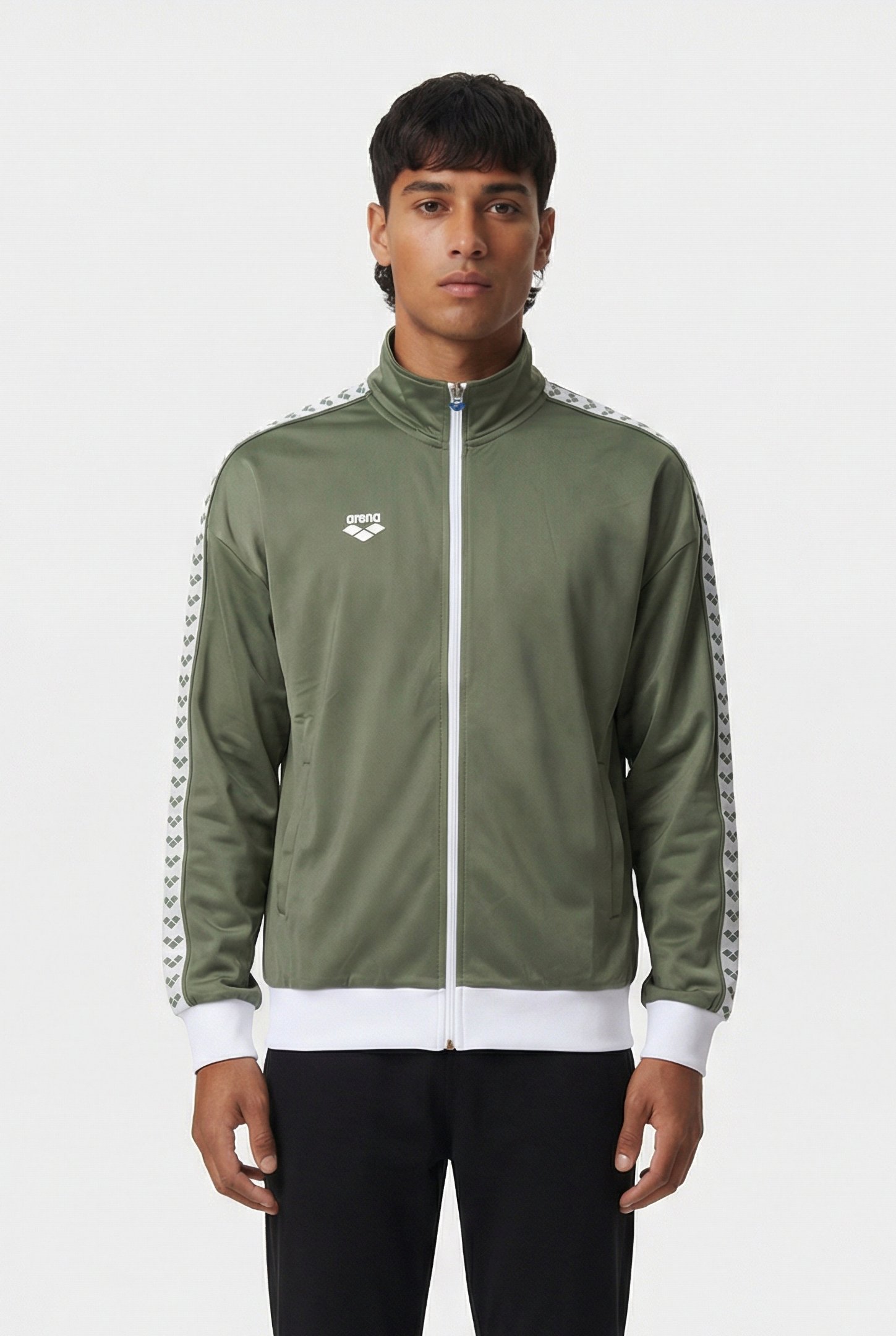 UNISEX TEAM JACKET OVERSIZE ARMY WHITE ARMY 2