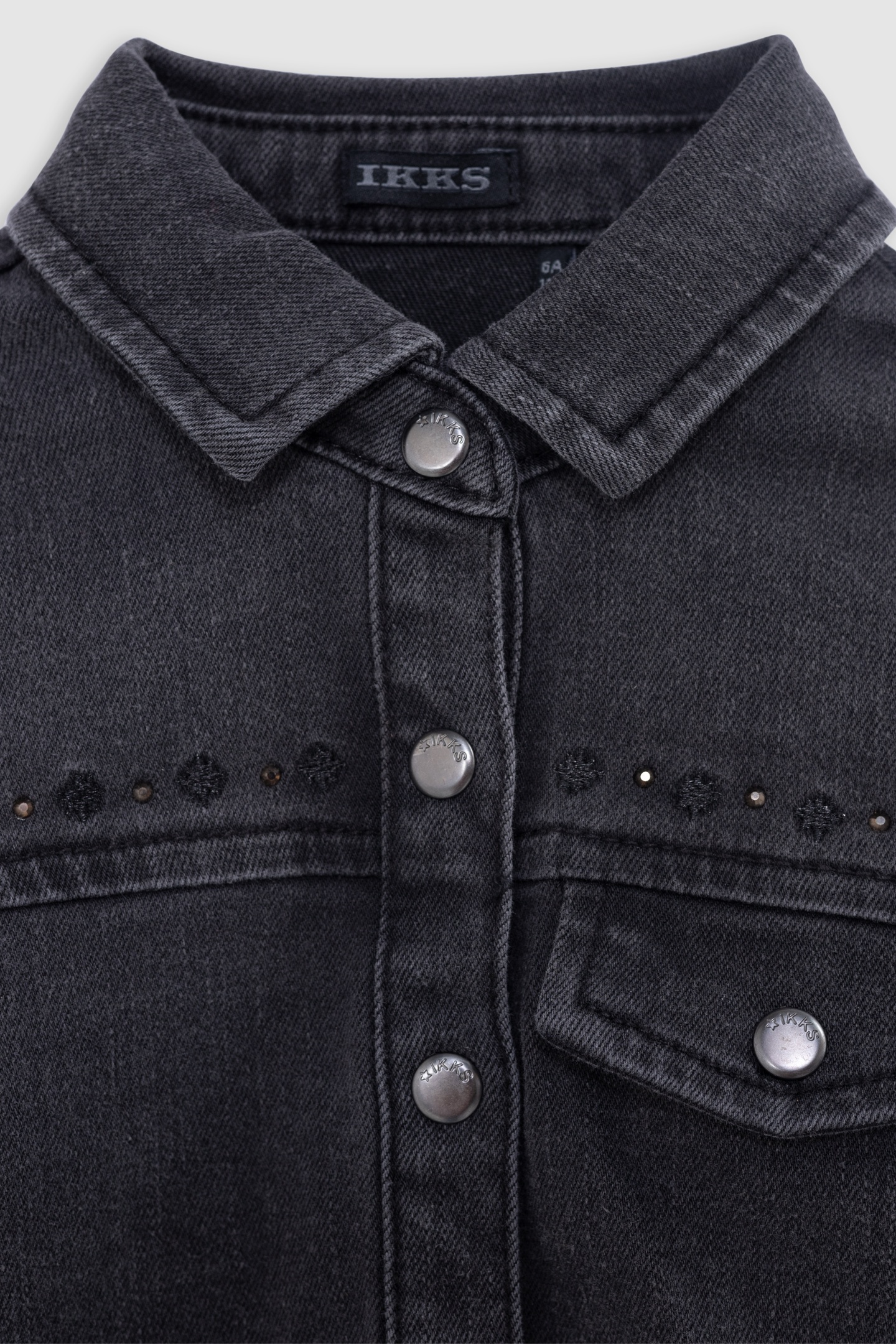 GIRL'S GRAY TWO-MATERIAL TULLE UNDERSKIRT DRESS 3