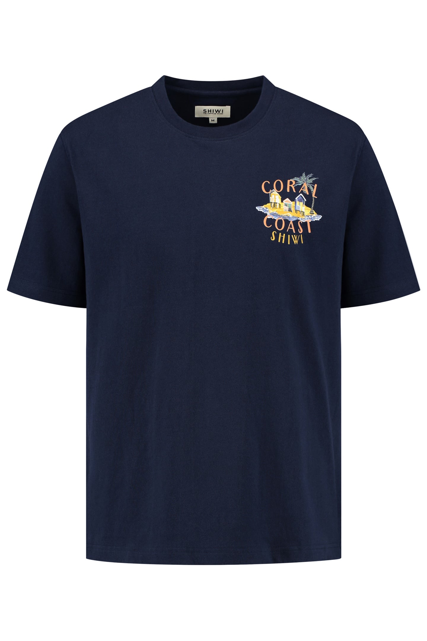 FINN RELAXED T-SHIRT CORAL COAST BLUE DARK NAVY 6
