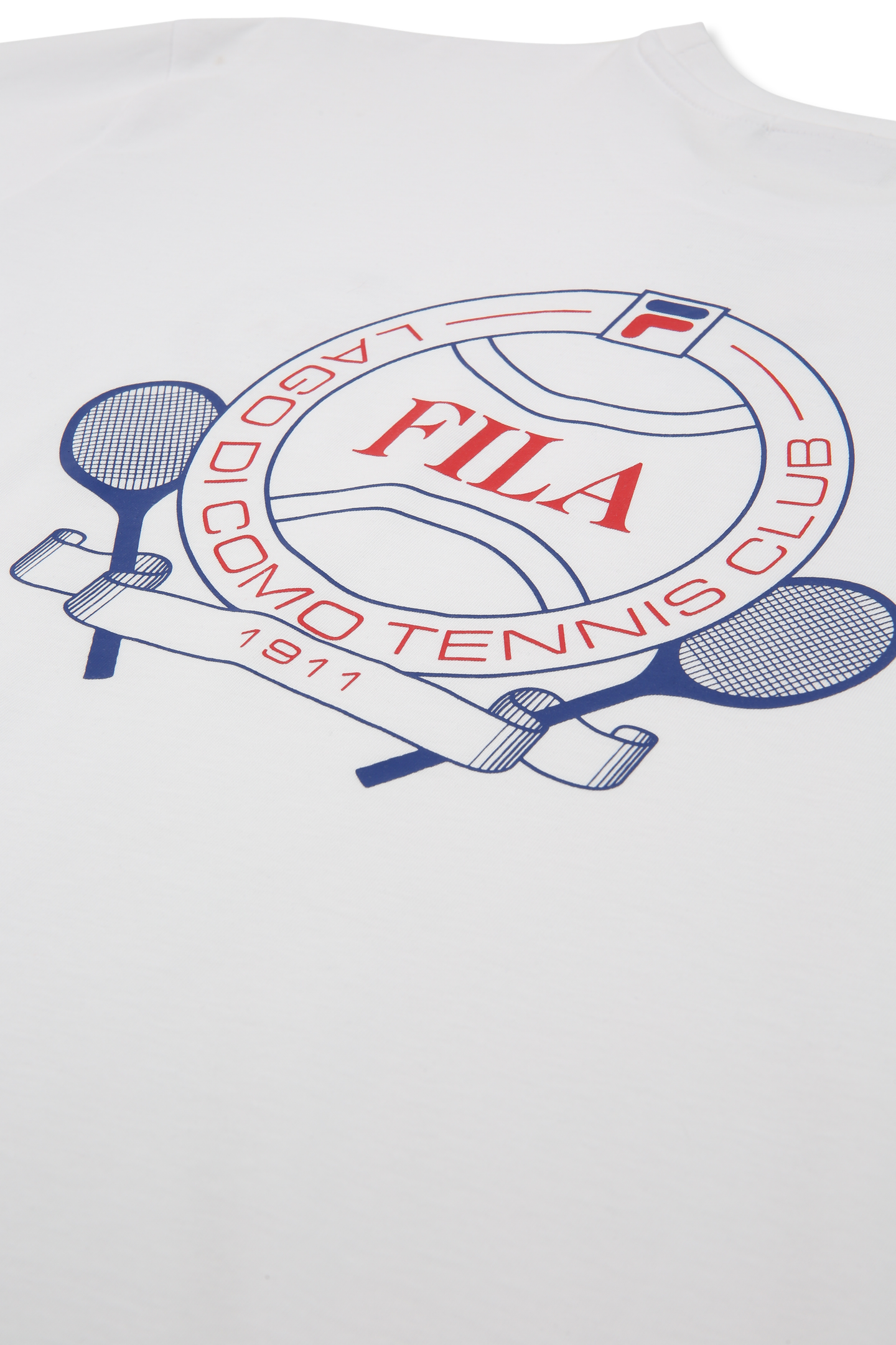 PARELLA LOOSE GRAPHIC T-SHIRT BRIGHT WHITE 7