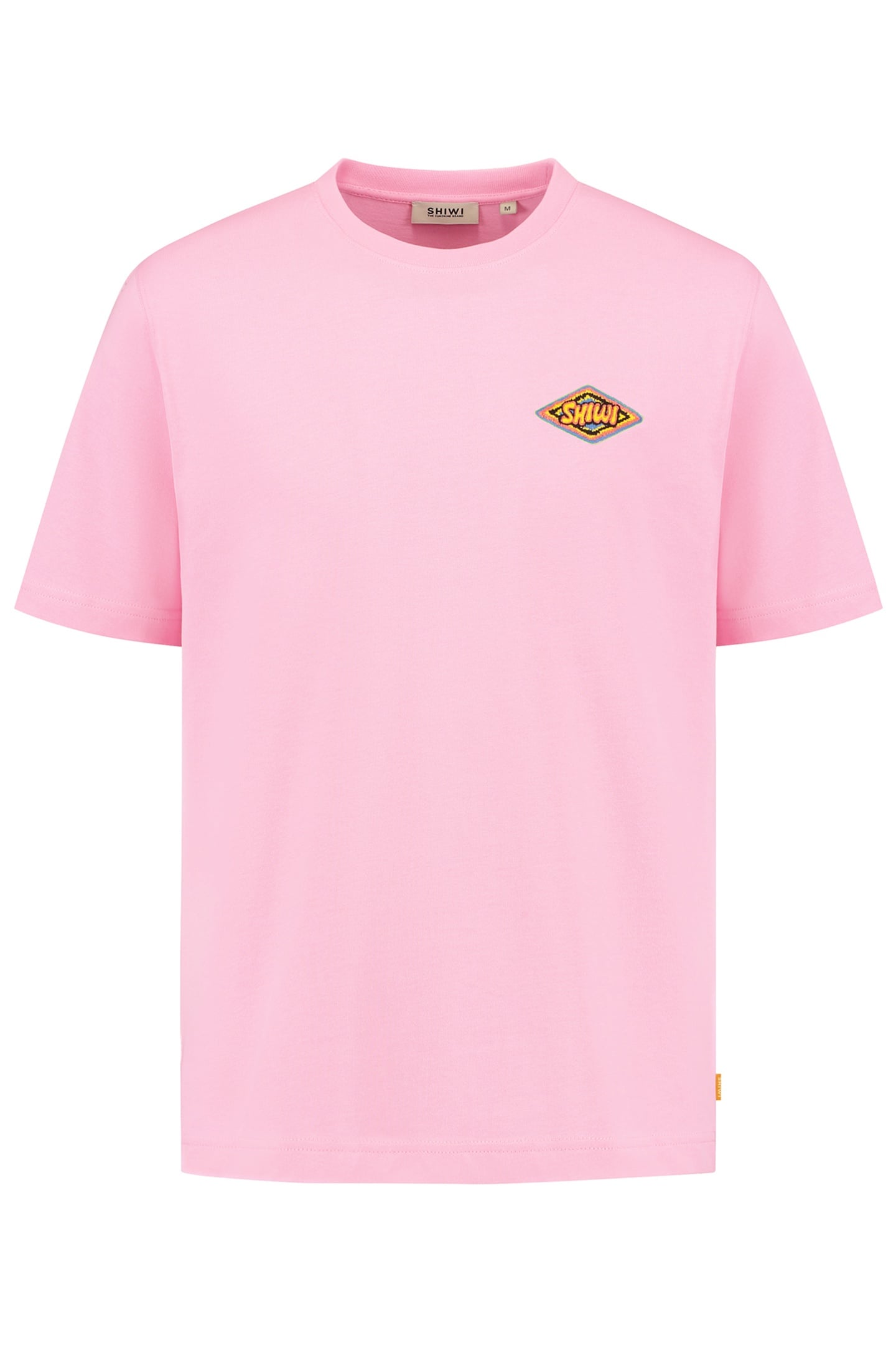 FINN RELAXED T-SHIRT SHIWI BADGE PINK CHALK 6