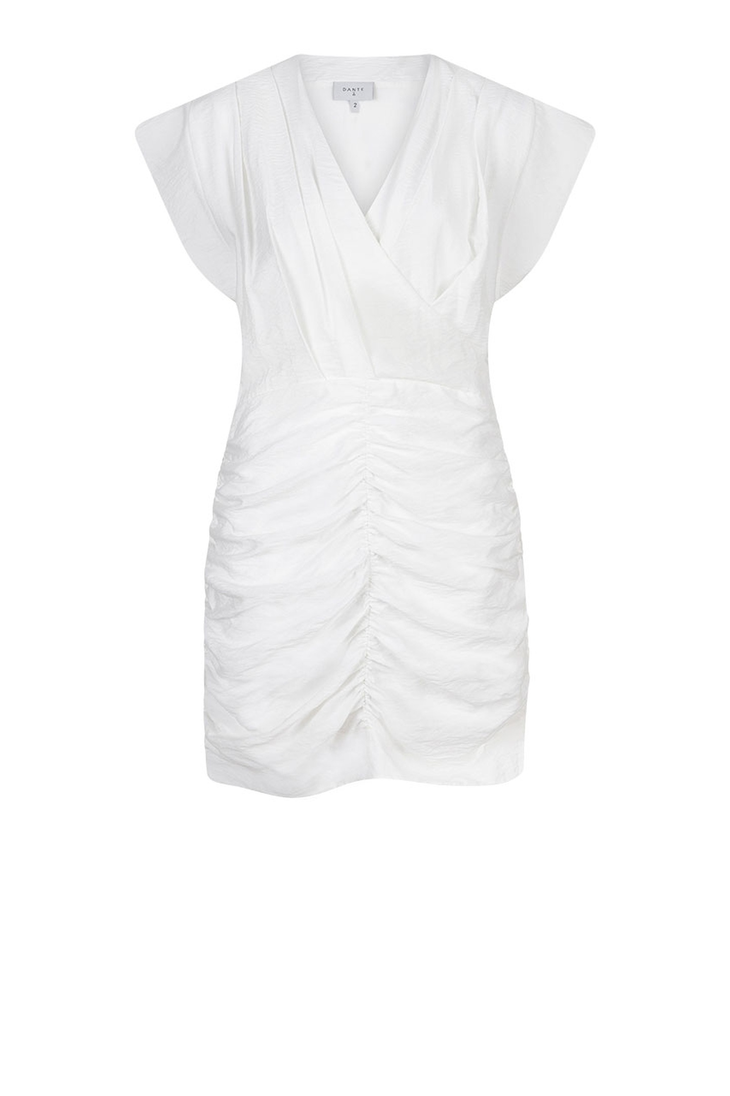 DARCY DRAPEY DRESS MILK WHITE 3