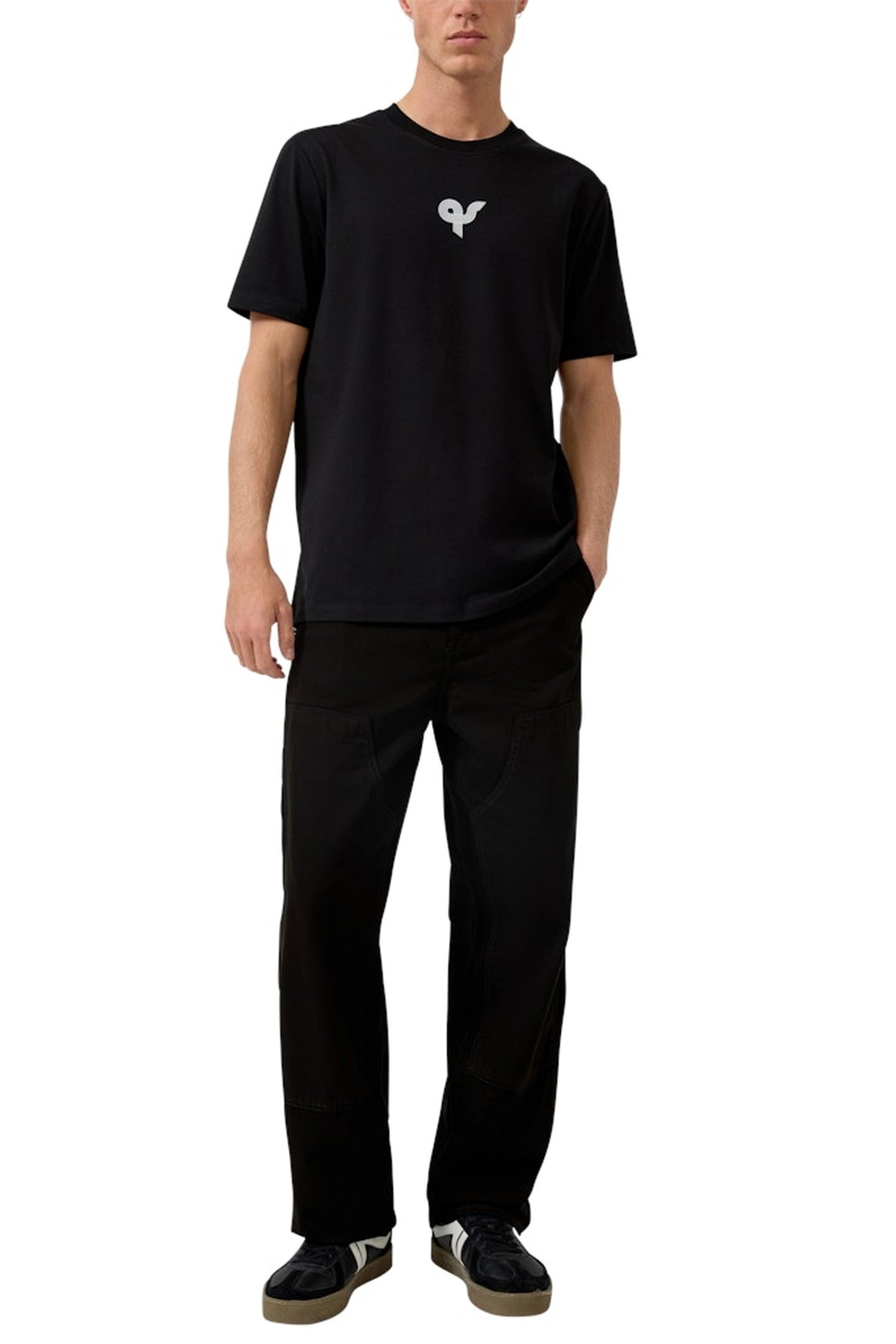 S.OLIVER-QS T-SHIRTS BLACK 2