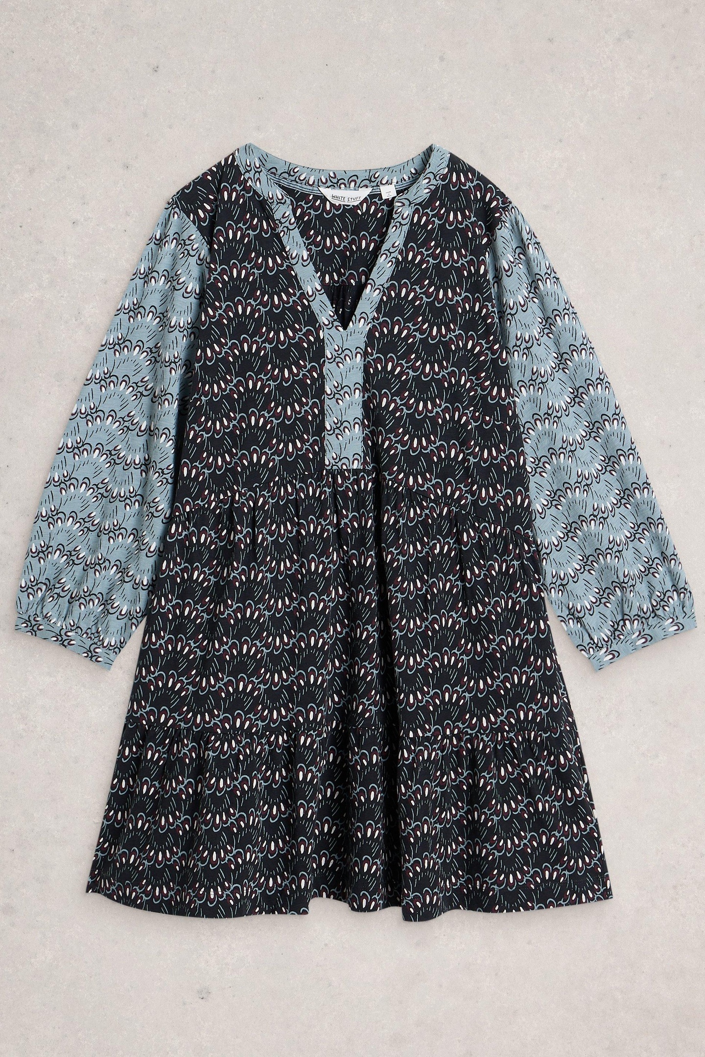 MARTA TUNIC BLUE PRINT 4