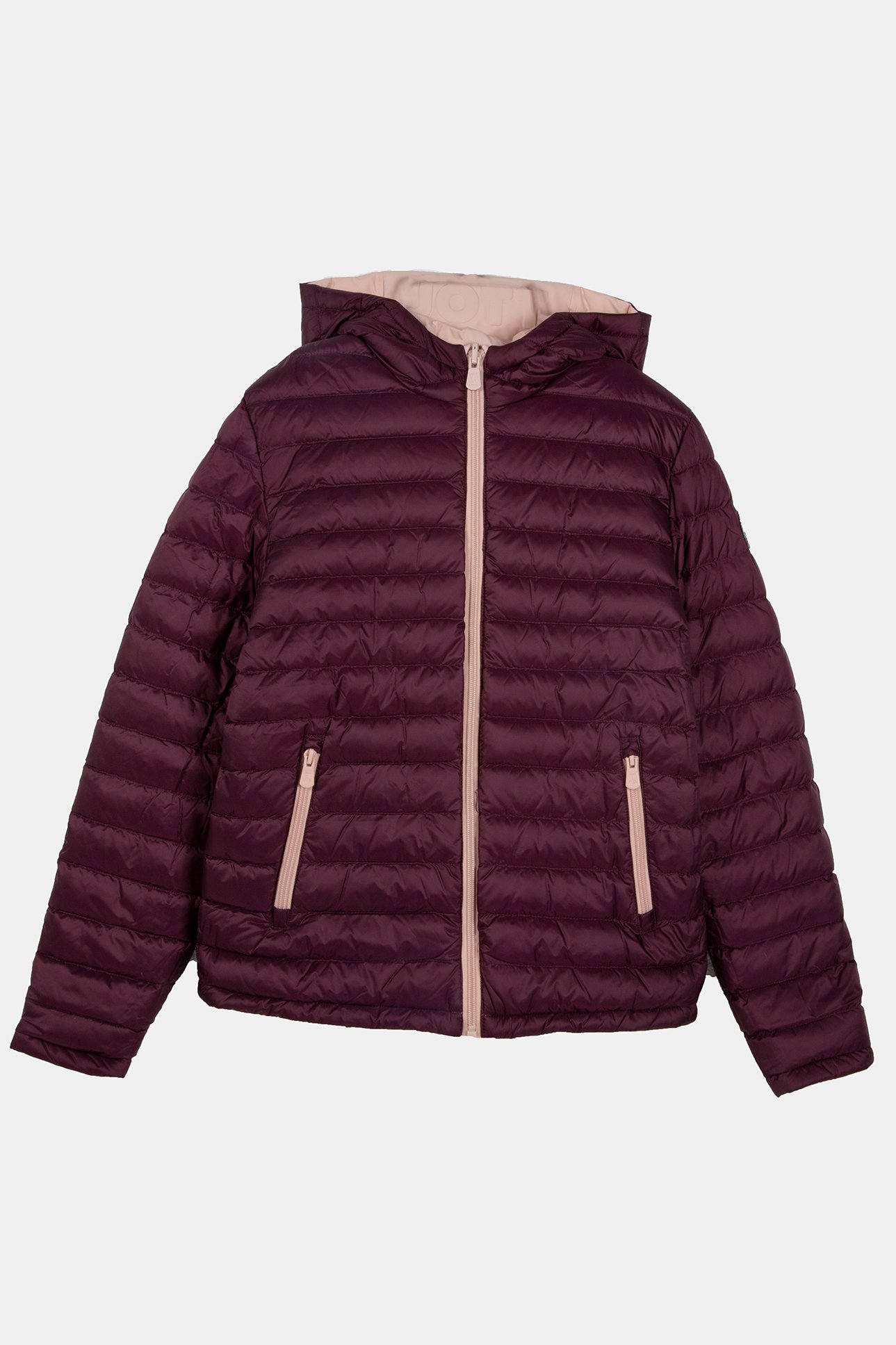 ZURICH JACKET ROSE PALE / AUBERGINE 4