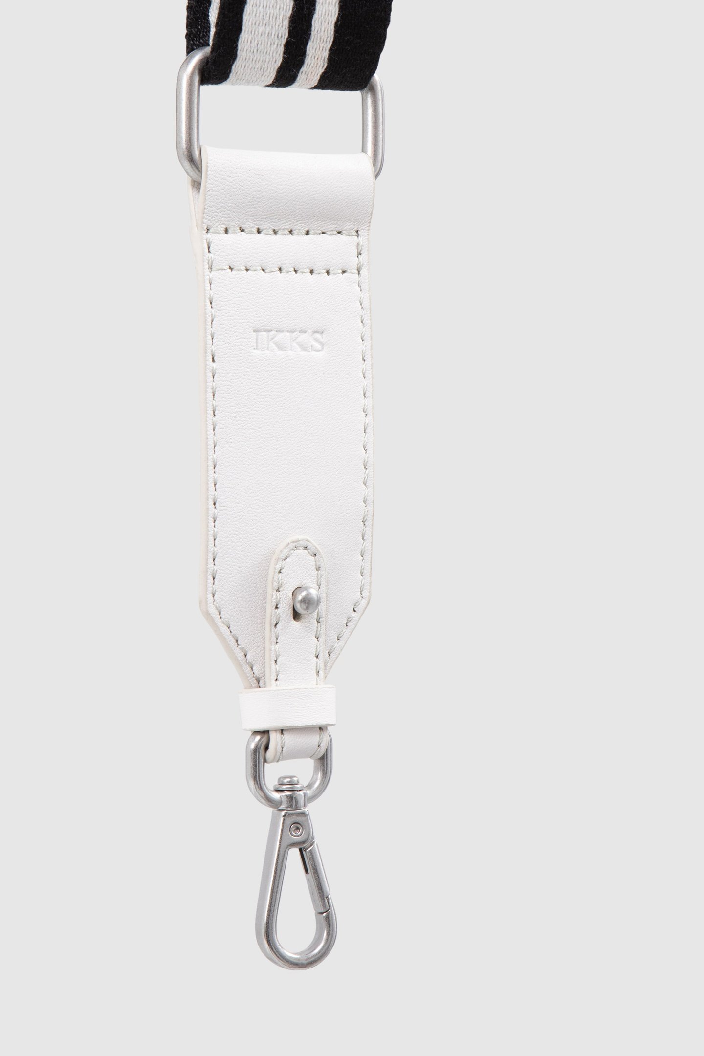 WHITE THE 111 STRAP WITH BLACK STRIPES 3