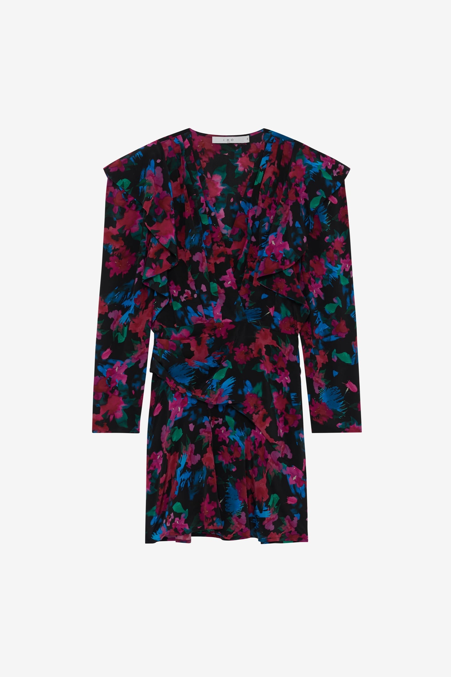 MASCA DRESS BLACK MULTICO 5