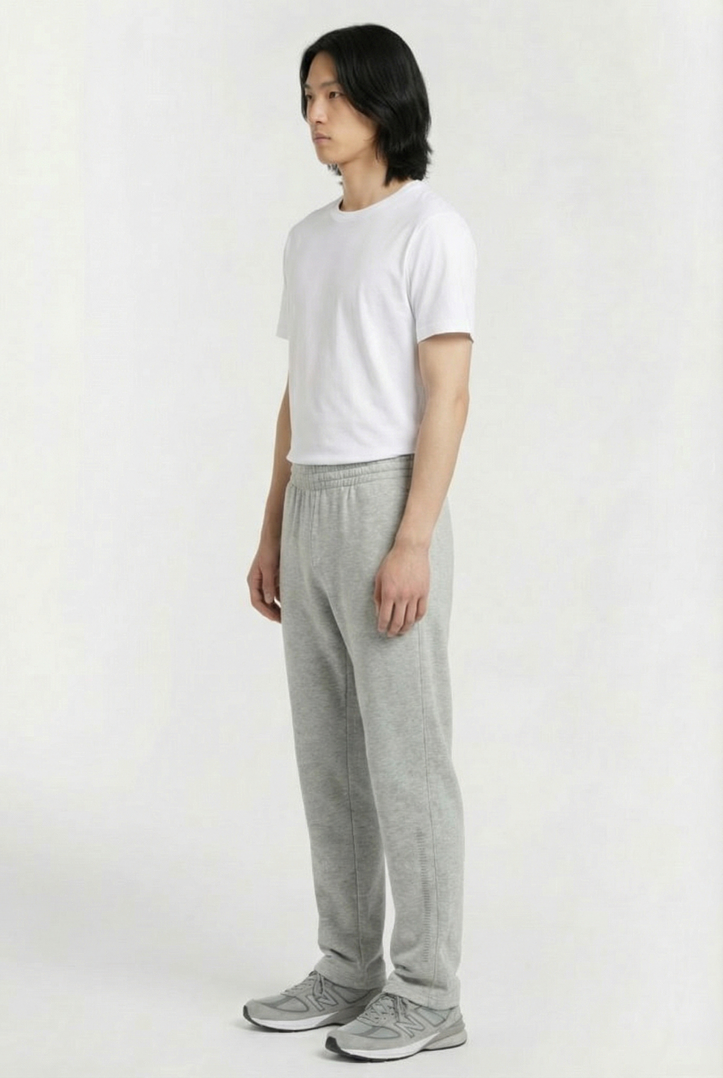 UNISEX TL PANT MEDIUM GREY MELANGE 5