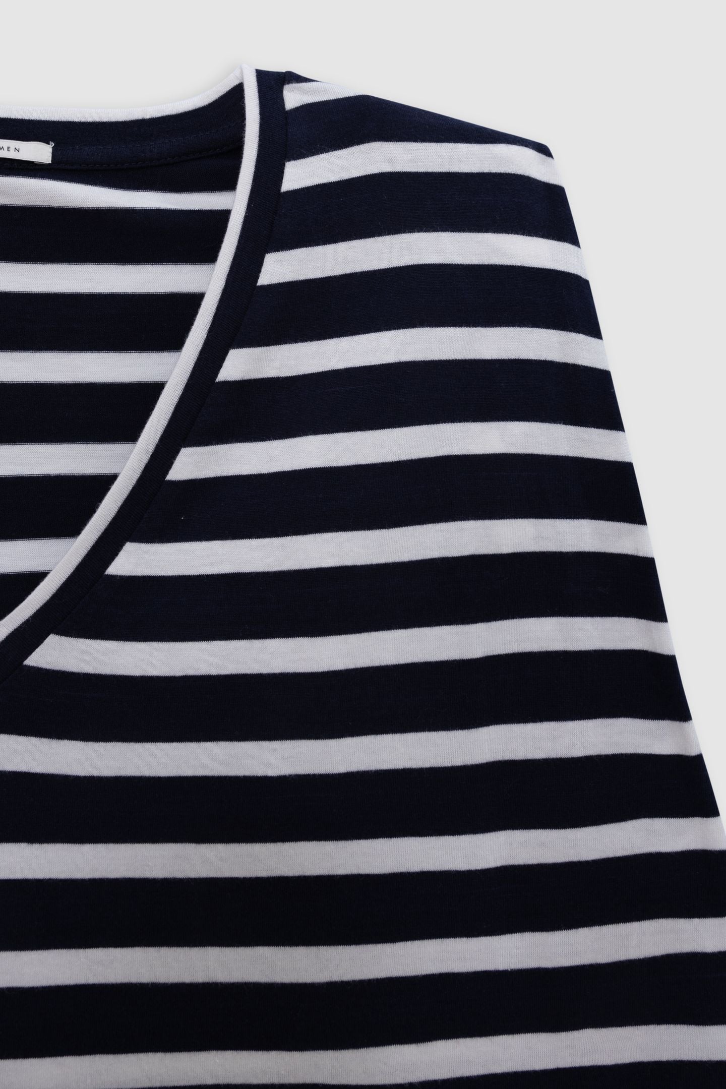 NAVY AND WHITE SAILOR T-SHIRT WITH EPAULETS 2