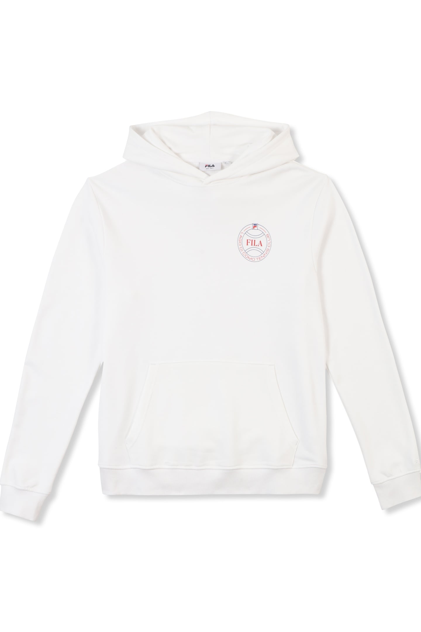 PARELLA RELAXED GRAPHIC HOODIE BRIGHT WHITE 4