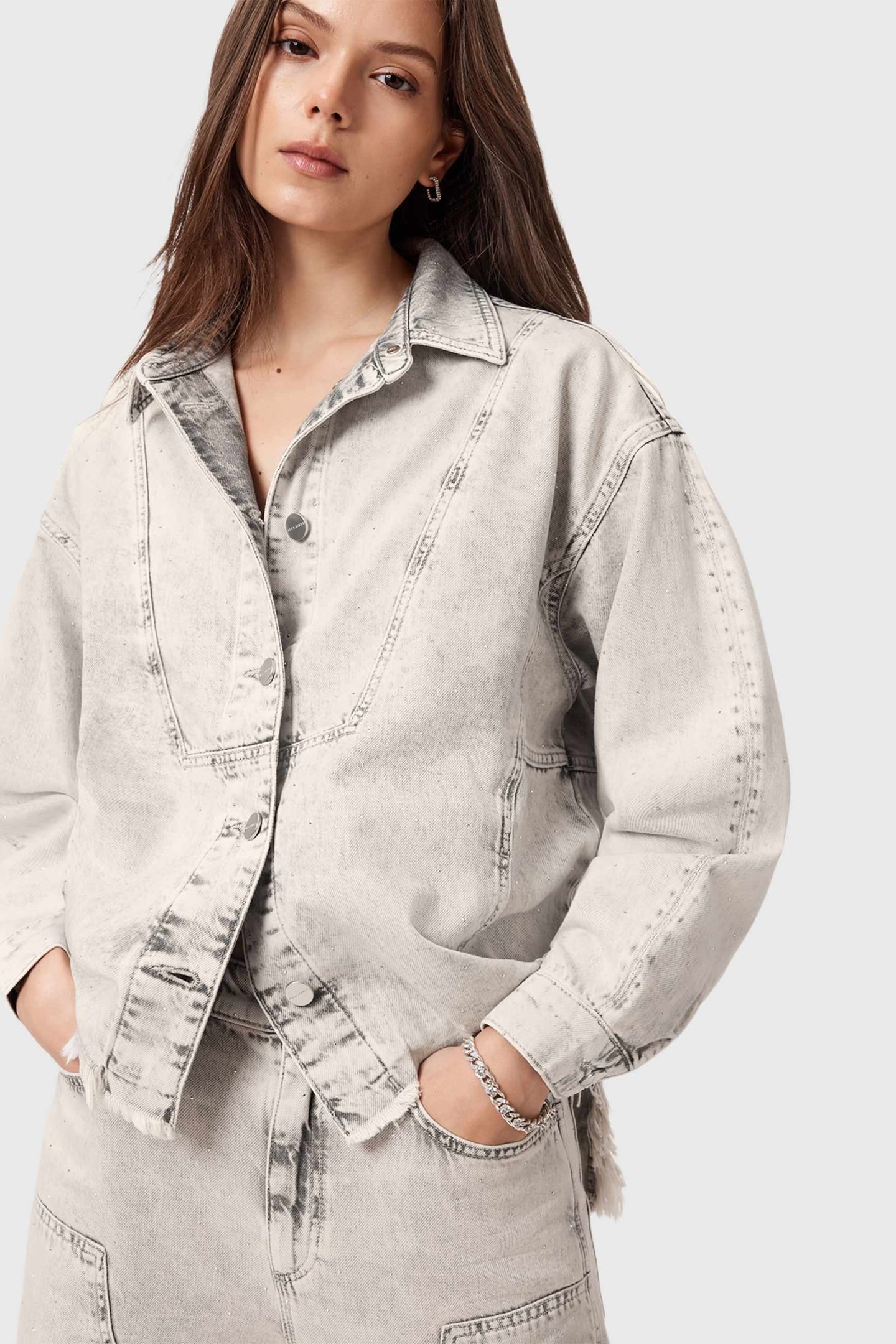 HETTIE XTAL SHACKET SNOW GREY 4