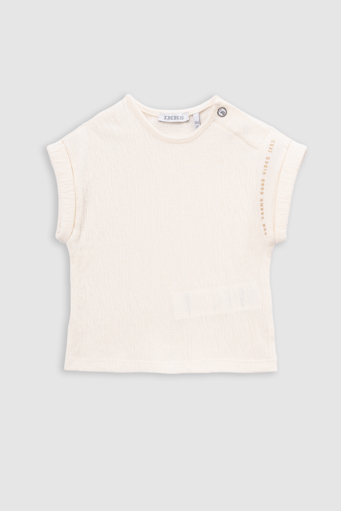 PINK DRESS-SALOPETTE AND ECRU T-SHIRT SET 5