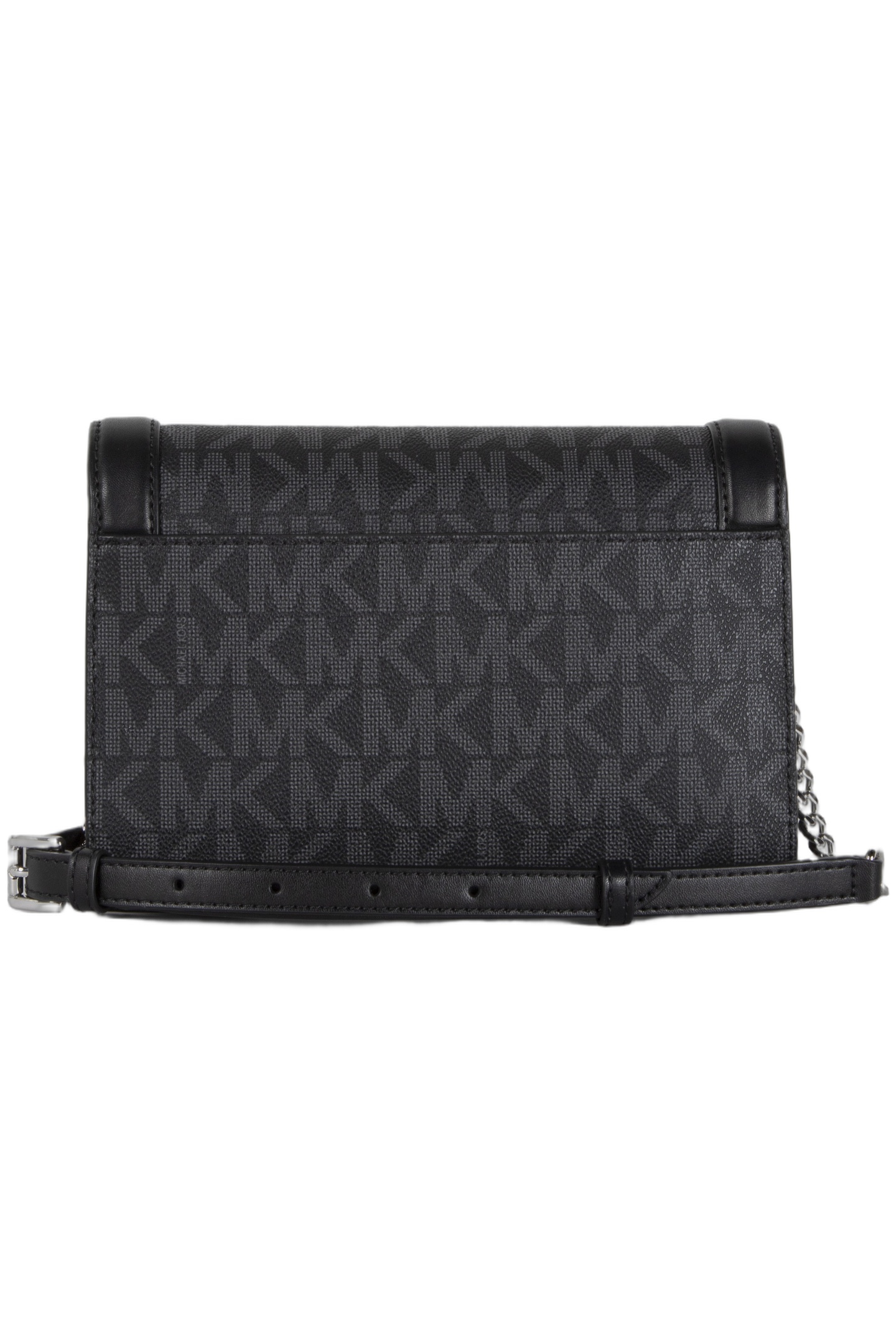 LARGE FULL FLAP CROSSBODY BAG BLACK 5