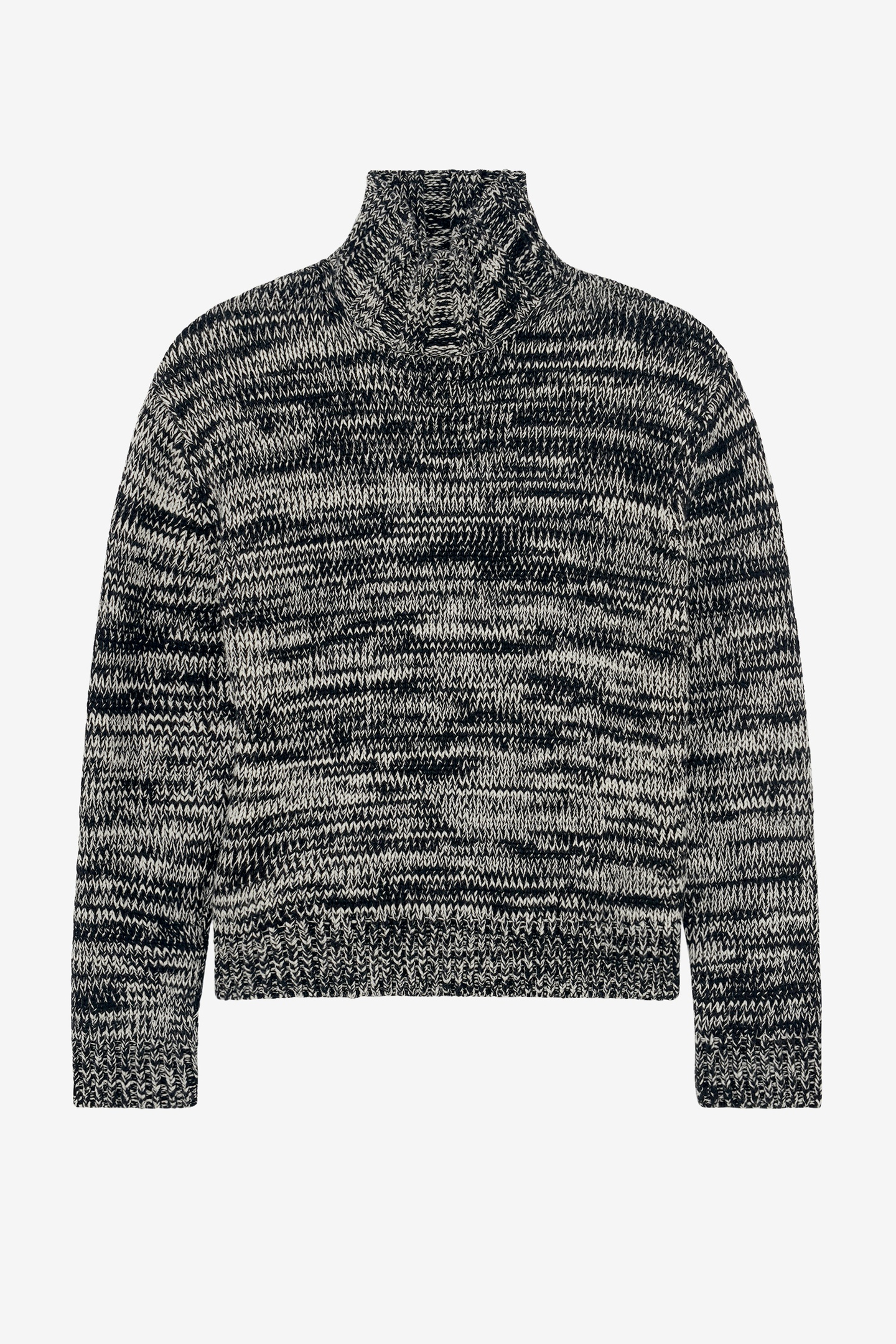 ELLIANO PULLOVER BLACK/WHITE 4