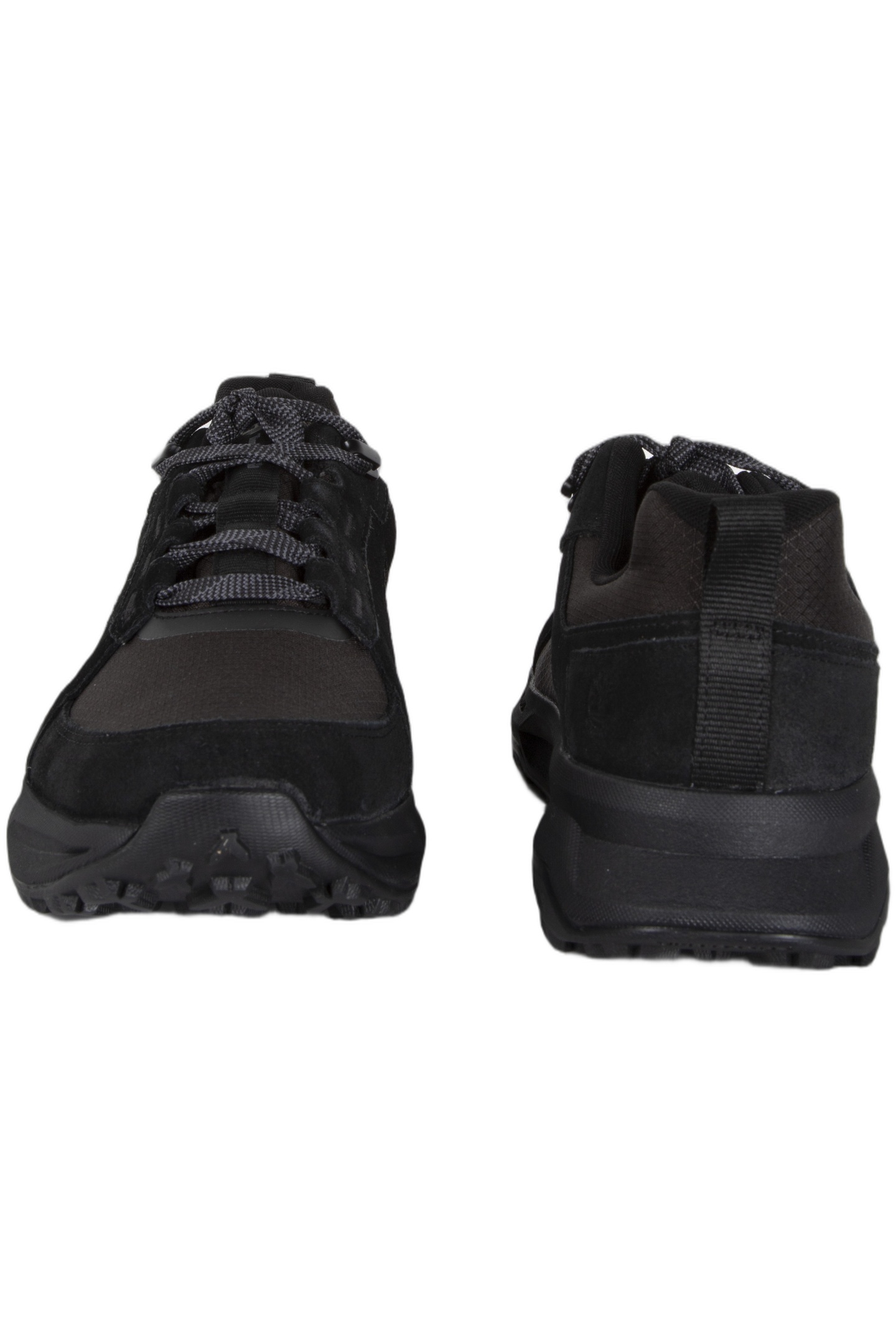 MOTION LEDGE LOW LACE UP WATERPROOF SNEAKER BLACK SUEDE 3