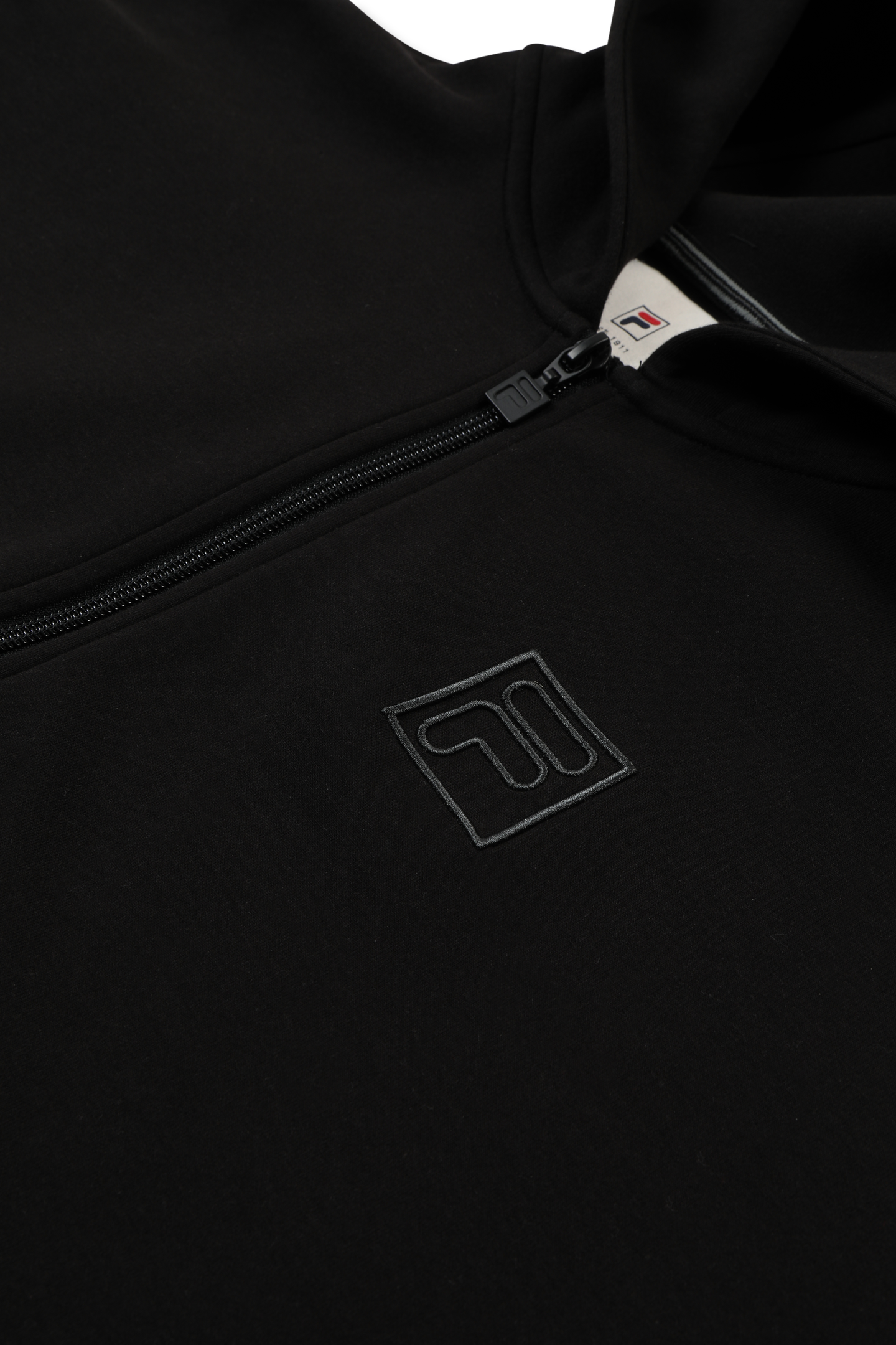 PAGANO OVERSIZED ZIP HOODIE BLACK 7