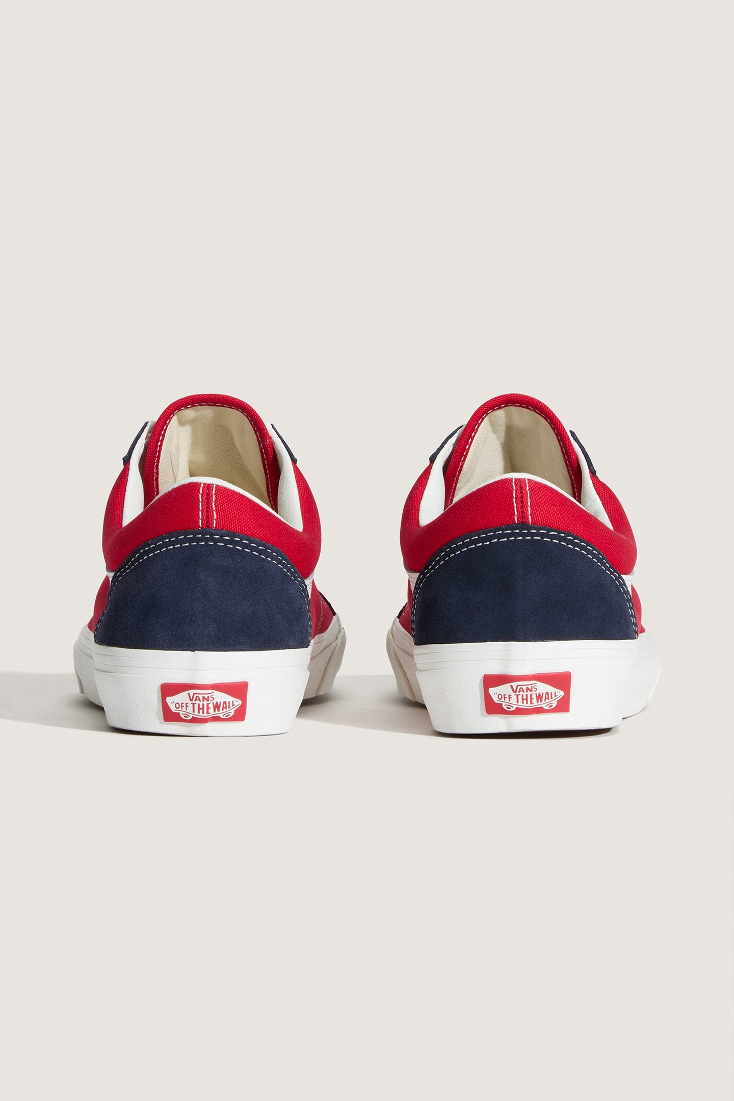 UNISEX OLD SKOOL 2-TONE NAVY/RED 3