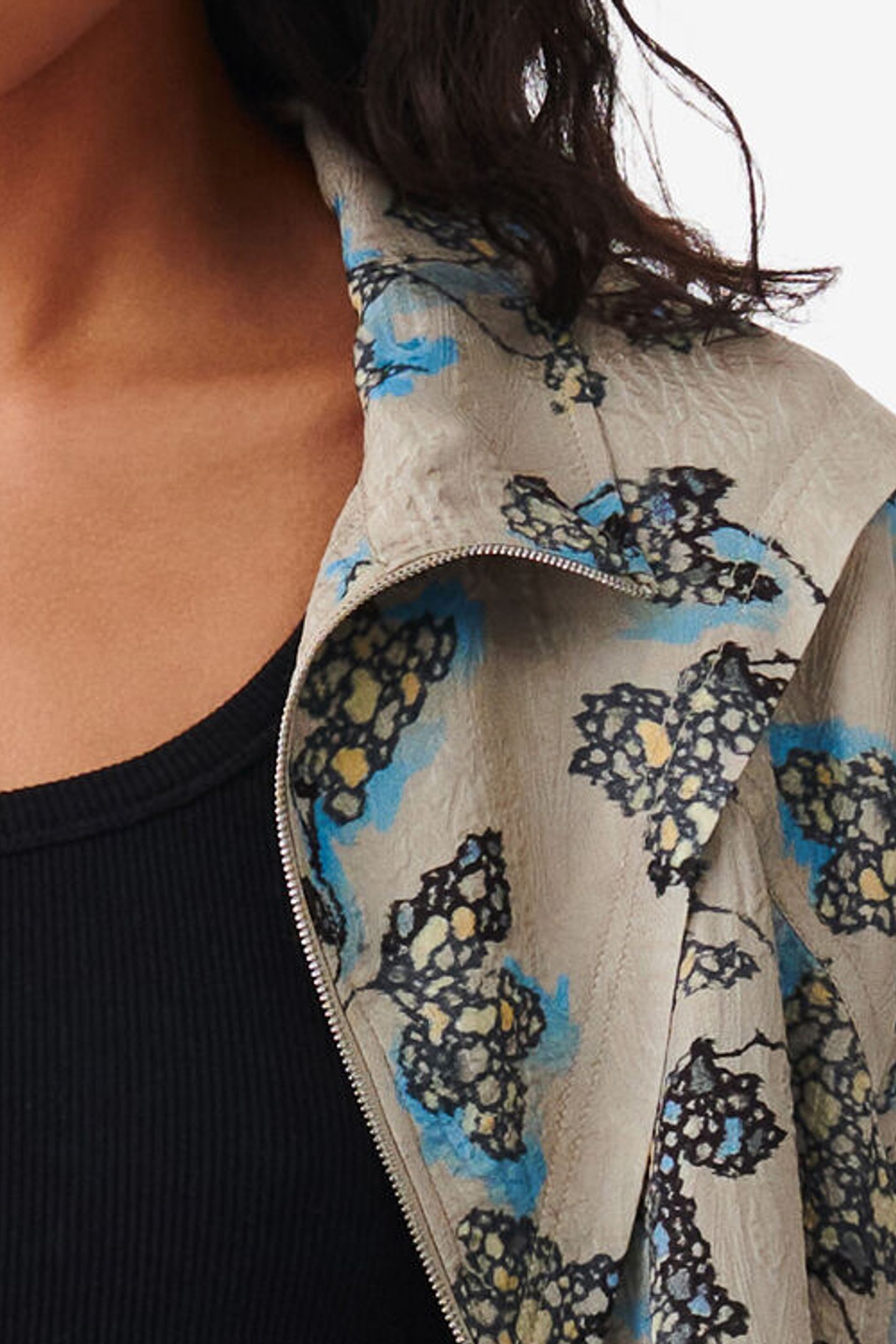 SOMIA JACKET BEIGE MULTICO 5