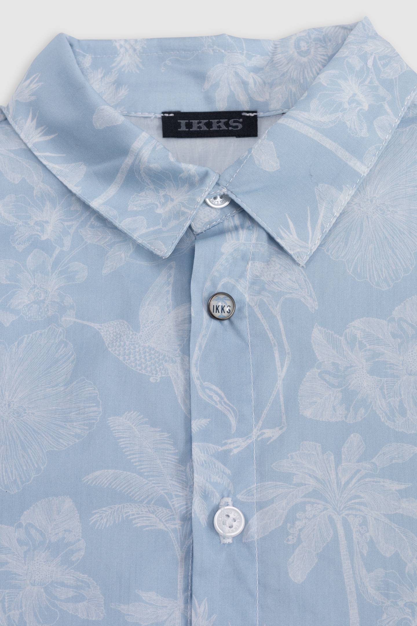 BLUE EXOTIC LIBERTY FABRIC SHIRT 4