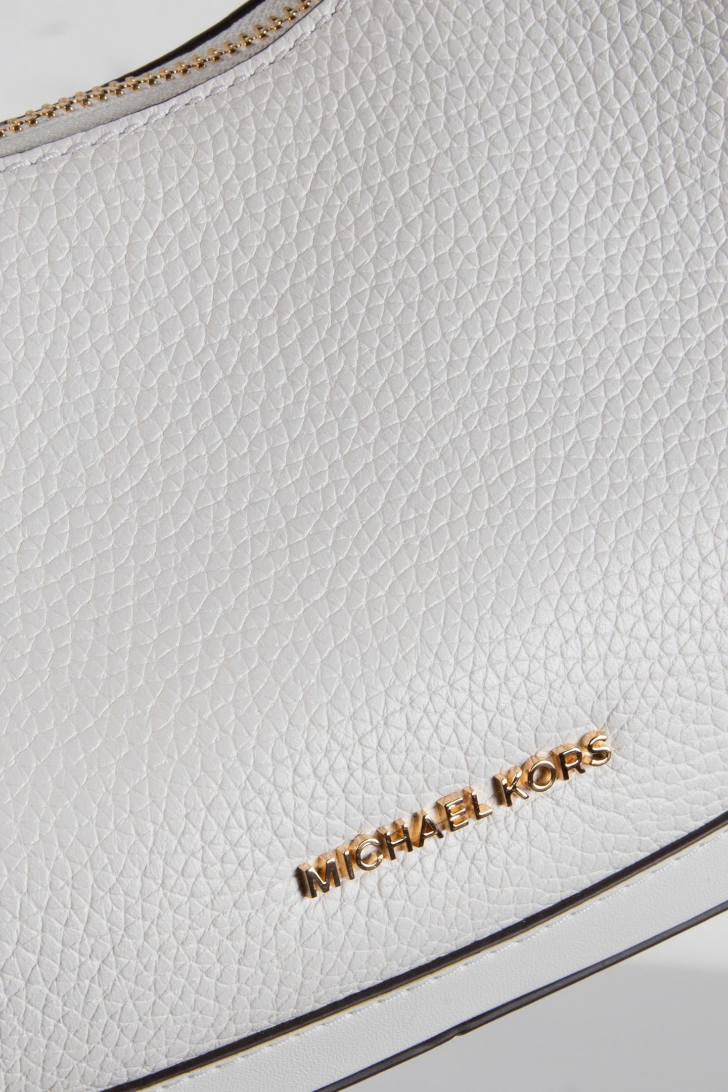 SMALL CRESCENT SHOULDER BAG OPTIC WHITE 5