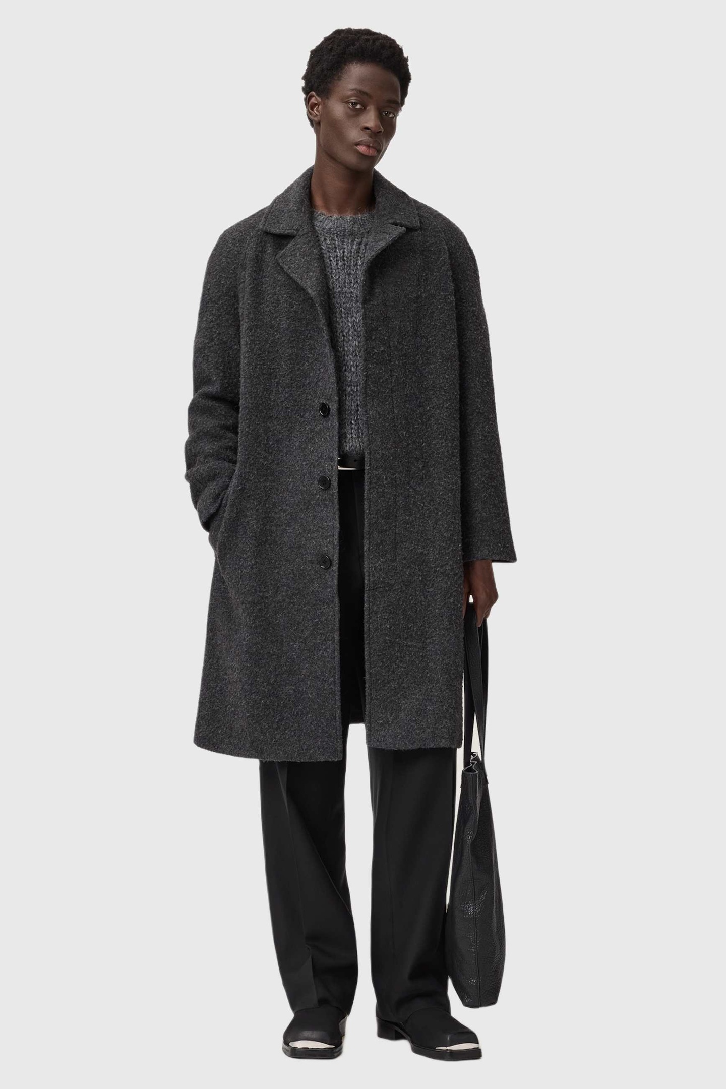 DUKE COAT CHARCOAL GREY 3