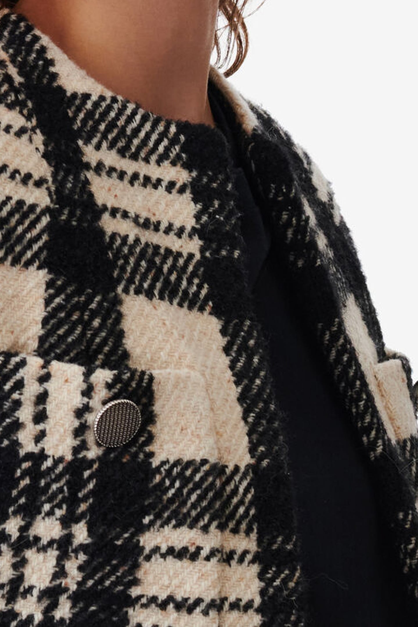 XELINA JACKET ECRU/BLACK 6