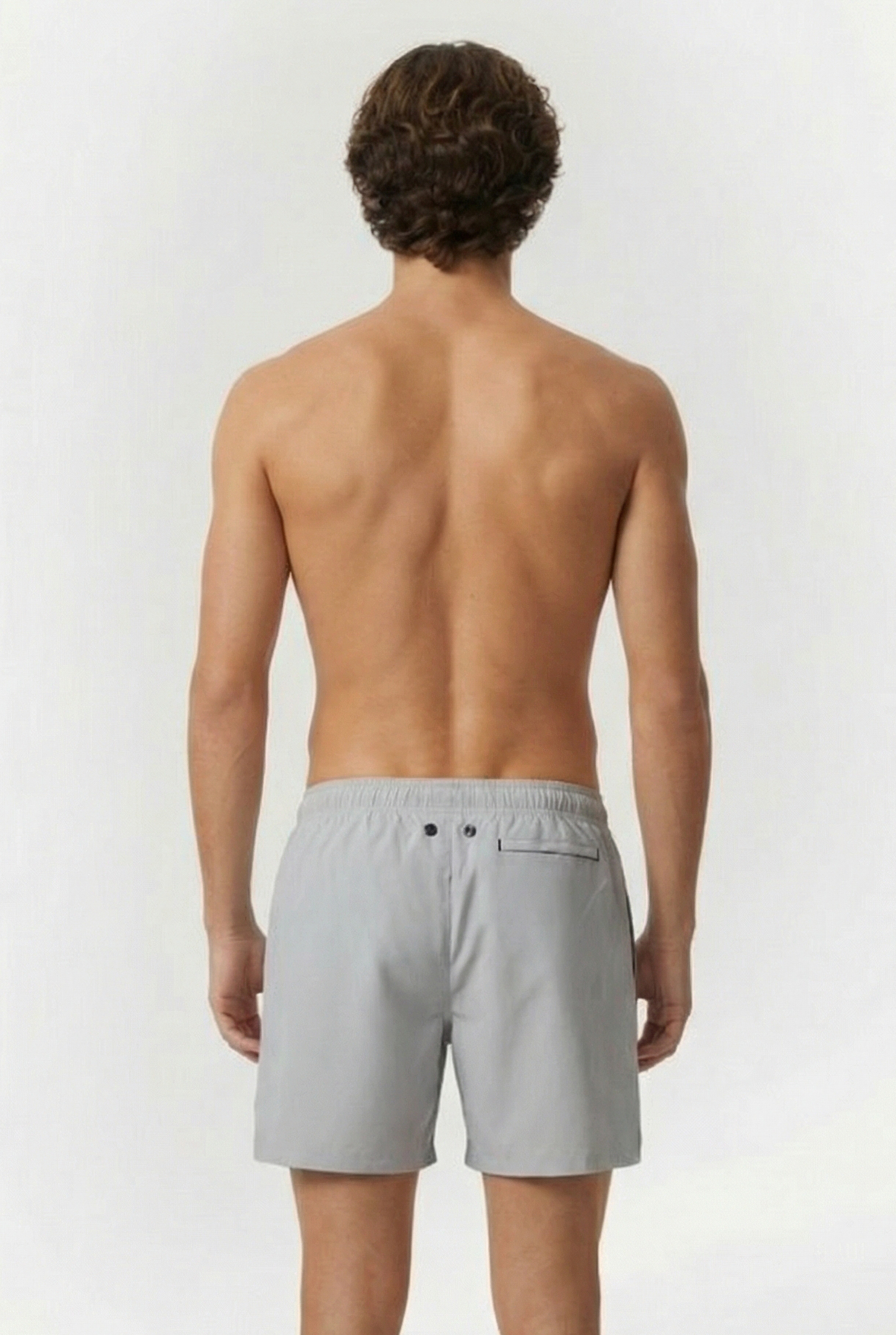 MEN'S ARENA EVO BEACH BOXER SOLID GREY SHADOW 2