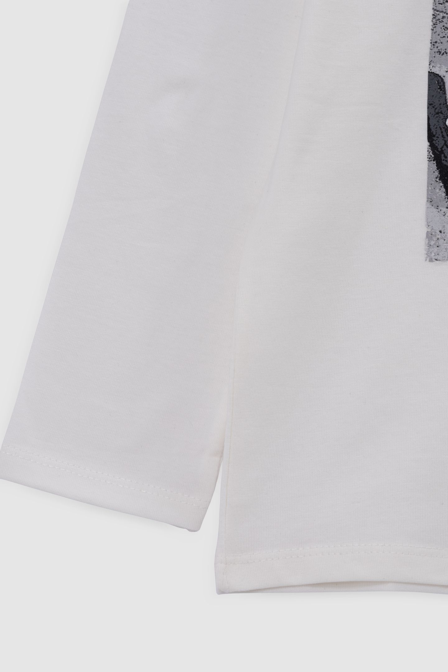 BOY'S OFF-WHITE ORGANIC COTTON T-SHIRT LEOPARD-GRAPHER 4