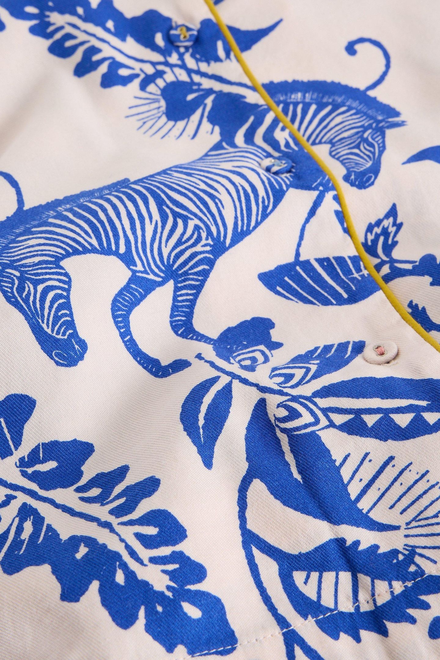 NINA ORGANIC PJ SHIRT PINK PRINT 4