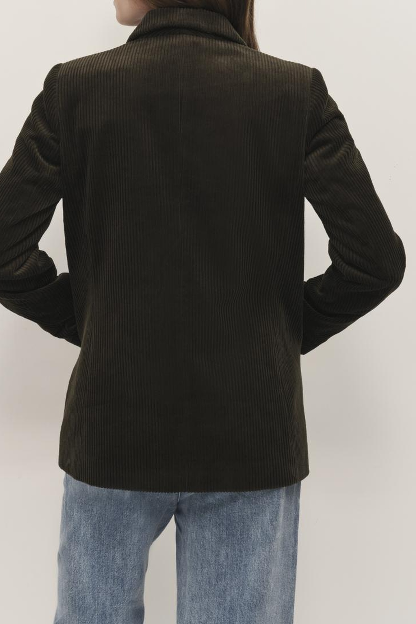 VIGG - KHAKI CORDUROY SUIT JACKET 2