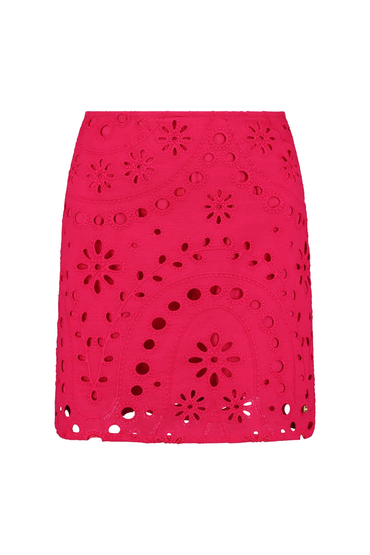 GINNY SKIRT PAISLEY BRODERIE RED PAISLEY BRODERIE 9