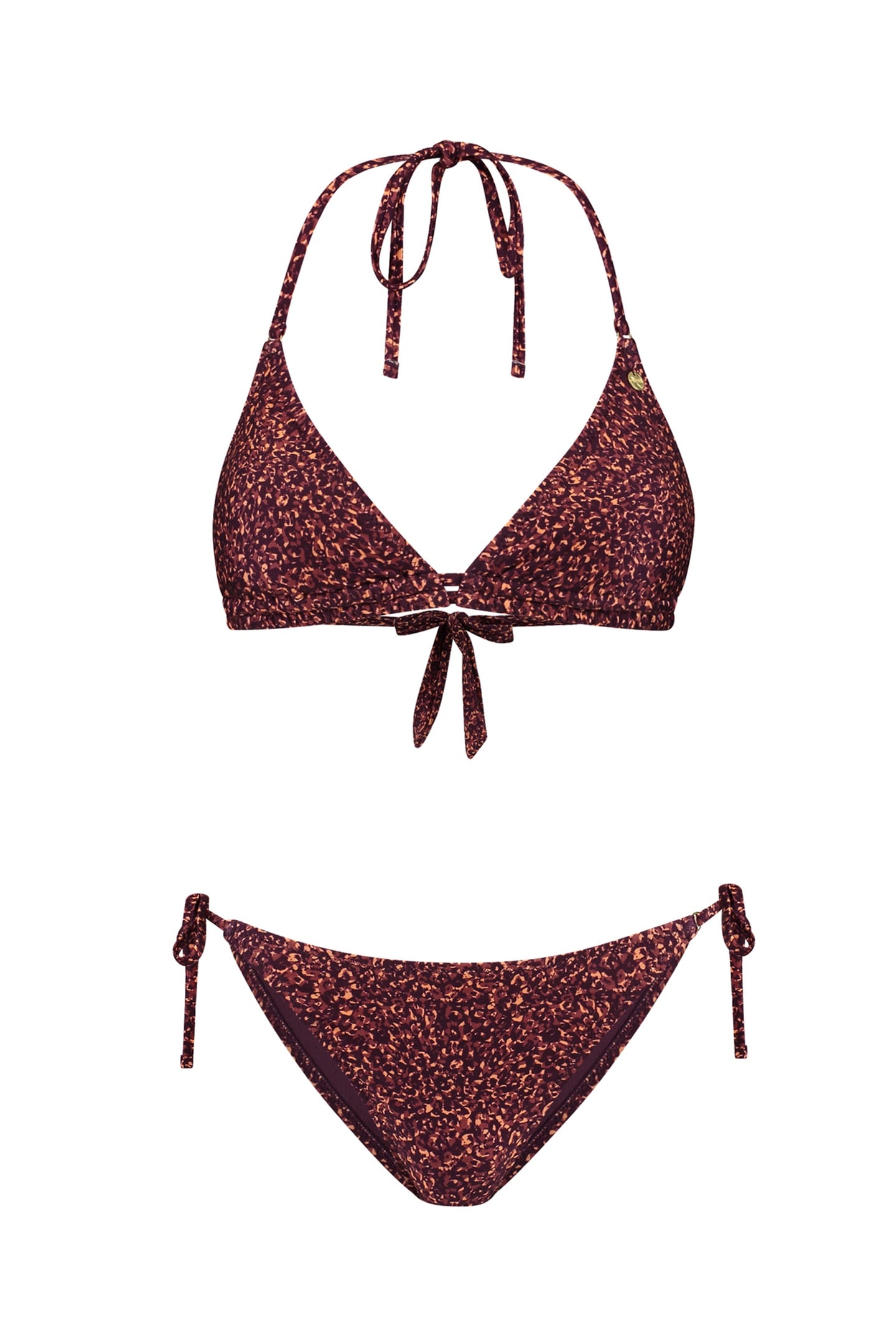 LIZ BIKINI SET LEOPARD PURPLE PURPER LEOPARD 7