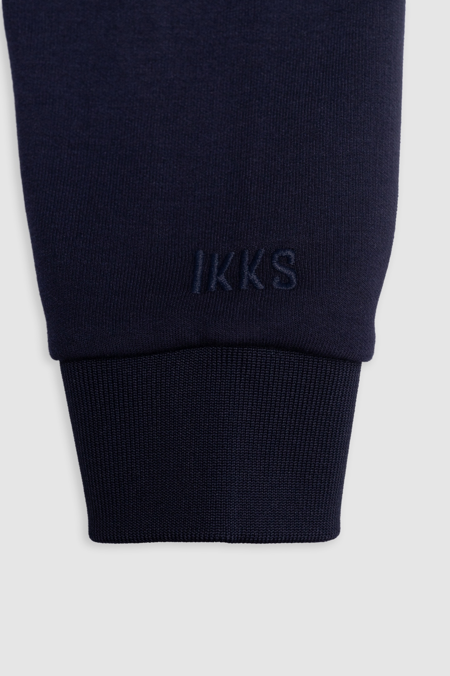 NAVY CARDIGAN WITH BACK ZIP MESSAGE 6