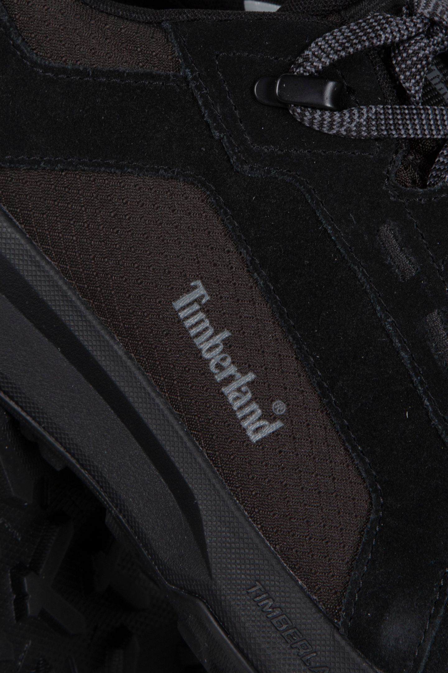 MOTION LEDGE LOW LACE UP WATERPROOF SNEAKER BLACK SUEDE 4