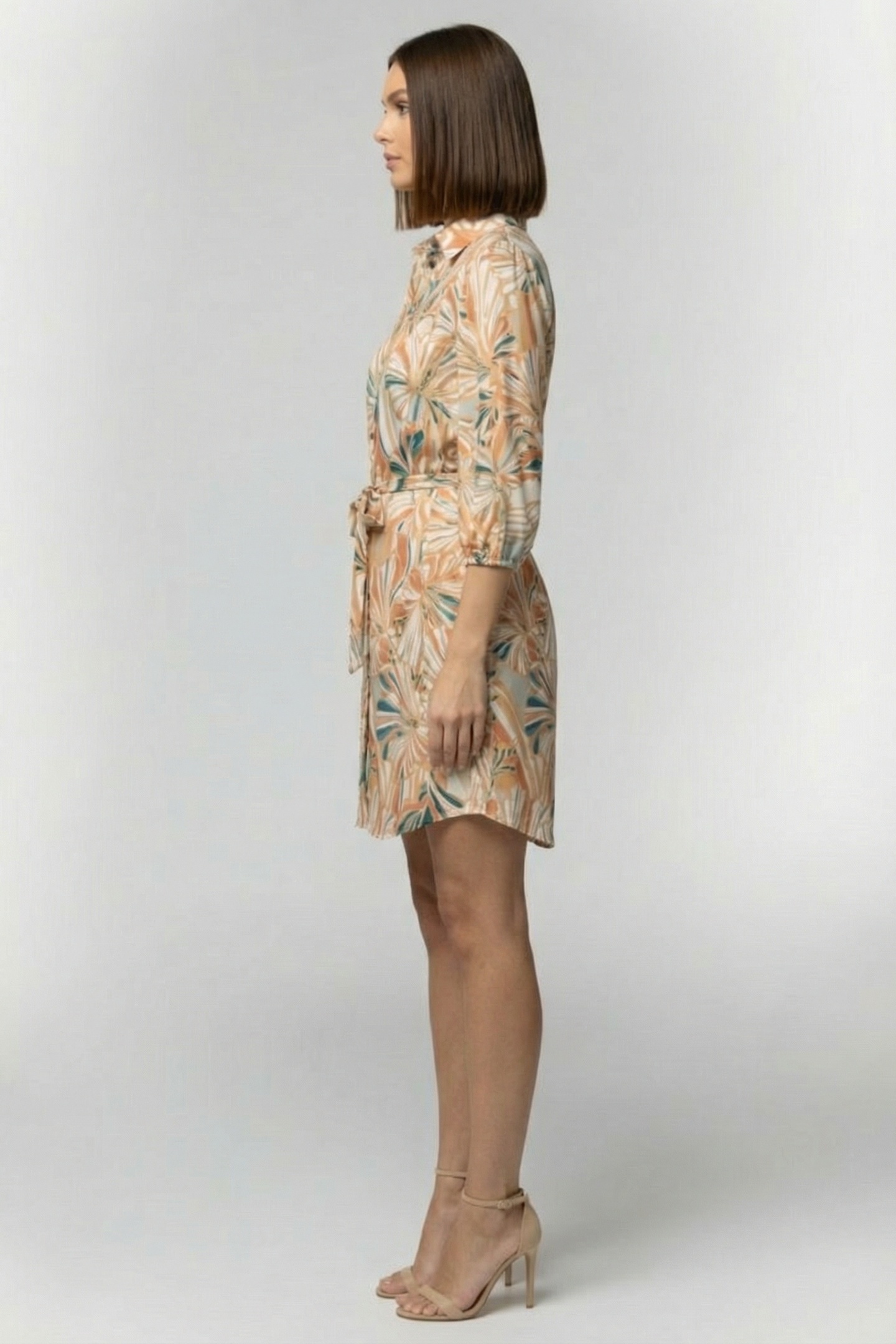 TUNIC NOELLE IN OFFWHITE WITH MARITIMO PRINT 3