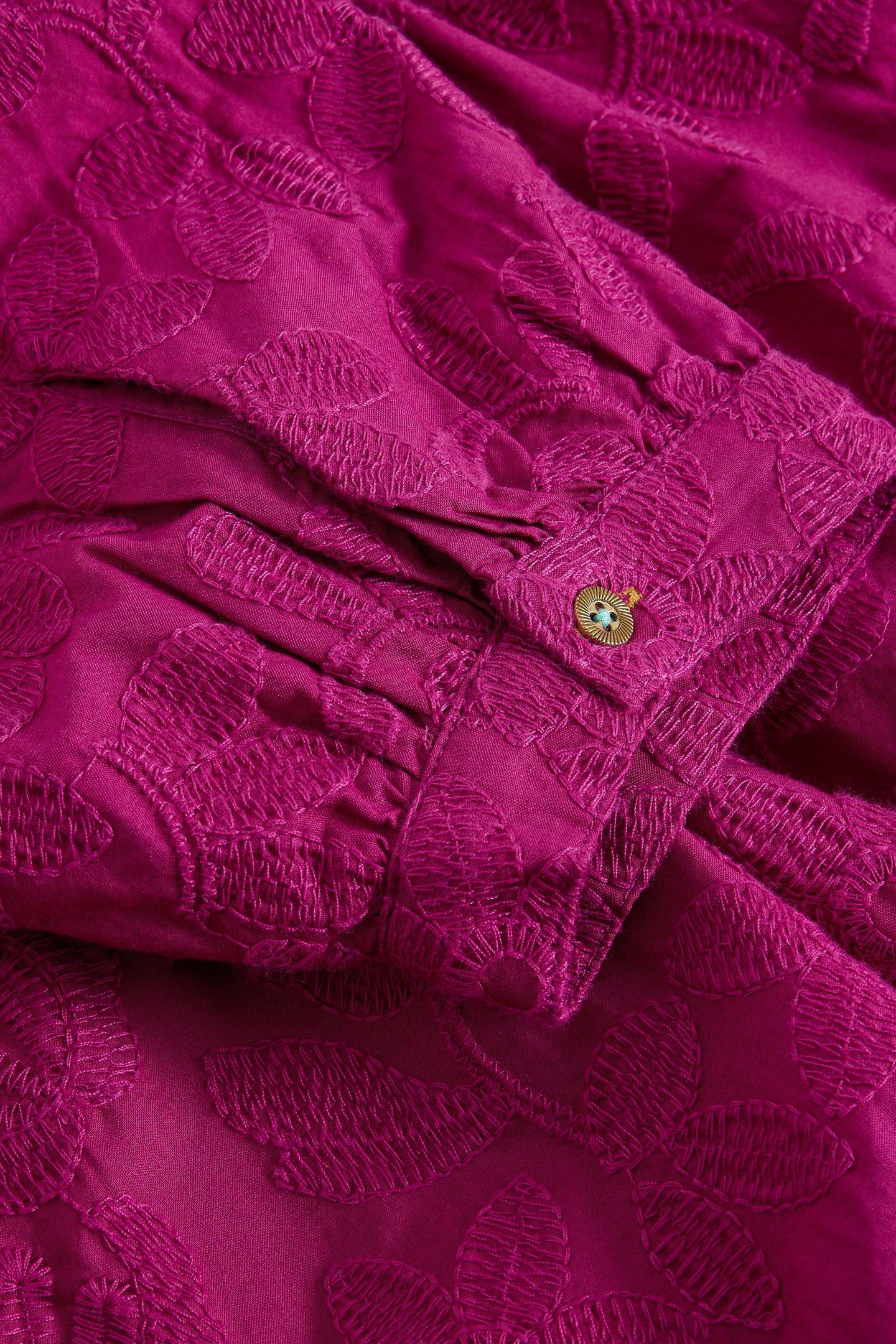 LUCY EMBROIDERED DRESS MID PINK 5