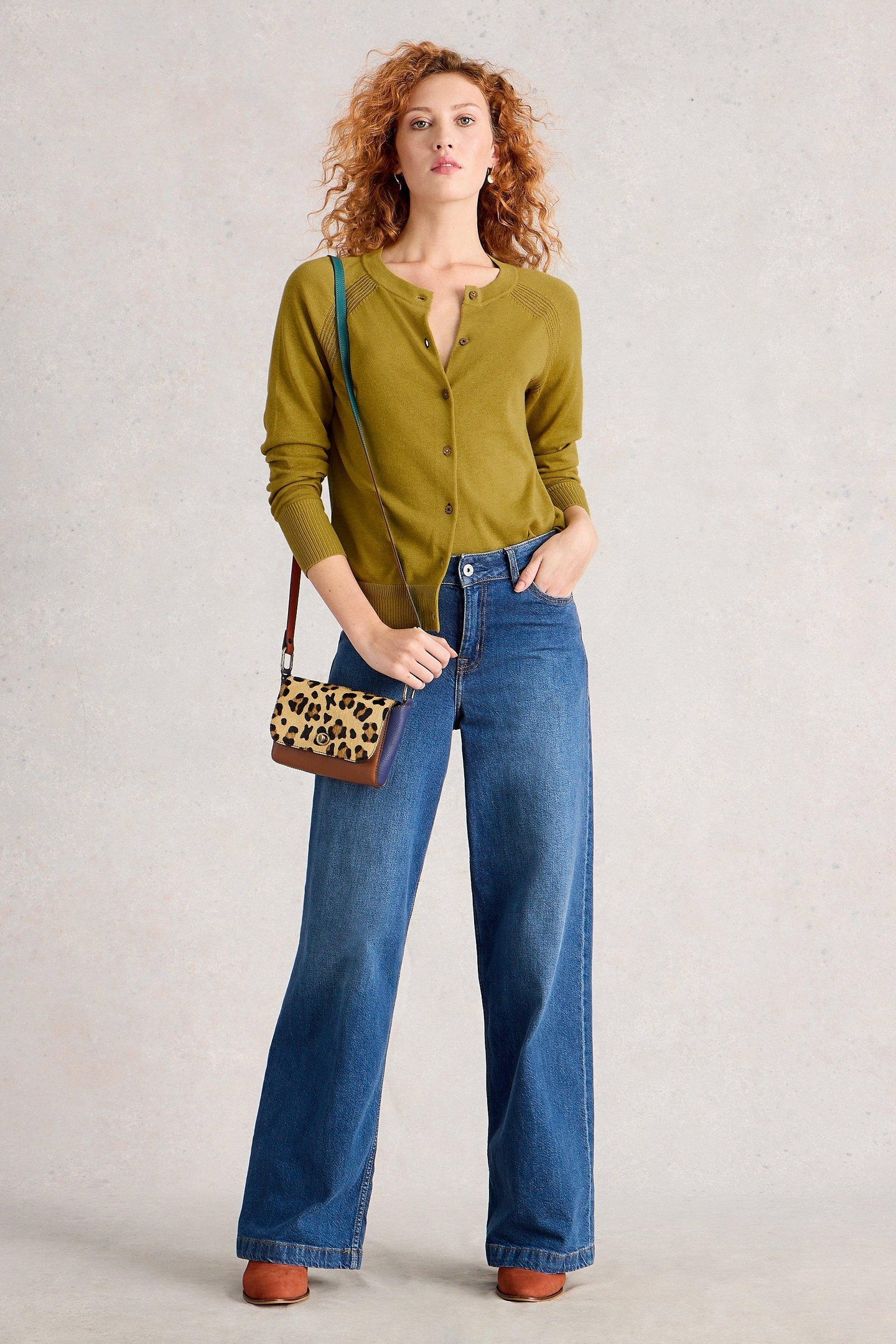 LULU CARDI MID CHARTREUSE 1