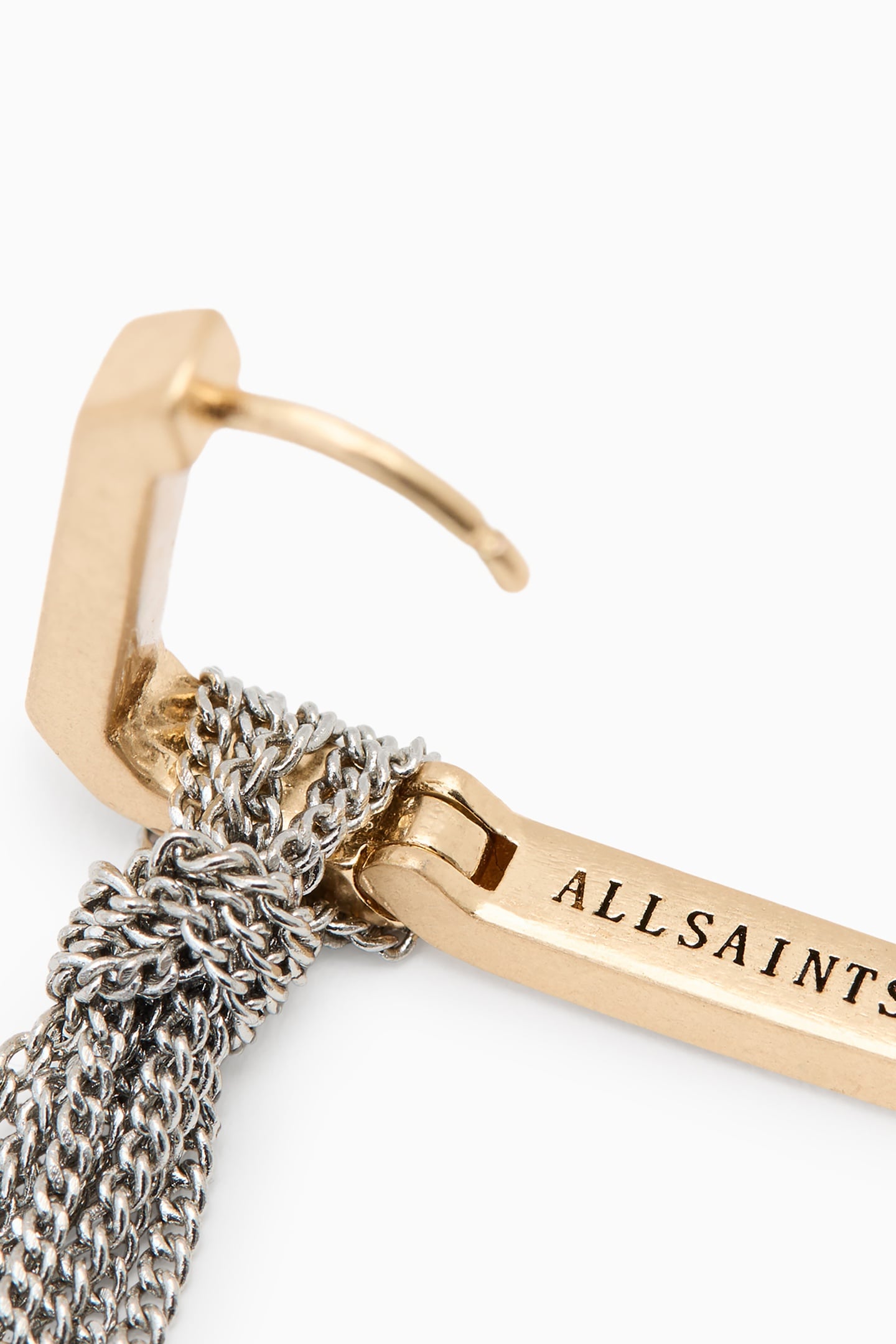 CORRINE DROP EARRING WARM BRASS MIX 3