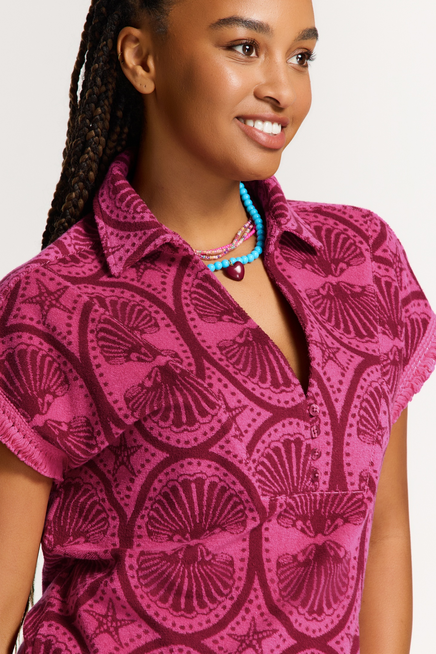 IRIS TOP SEA PEARL PINK MAGENTA SEA PEARL 9