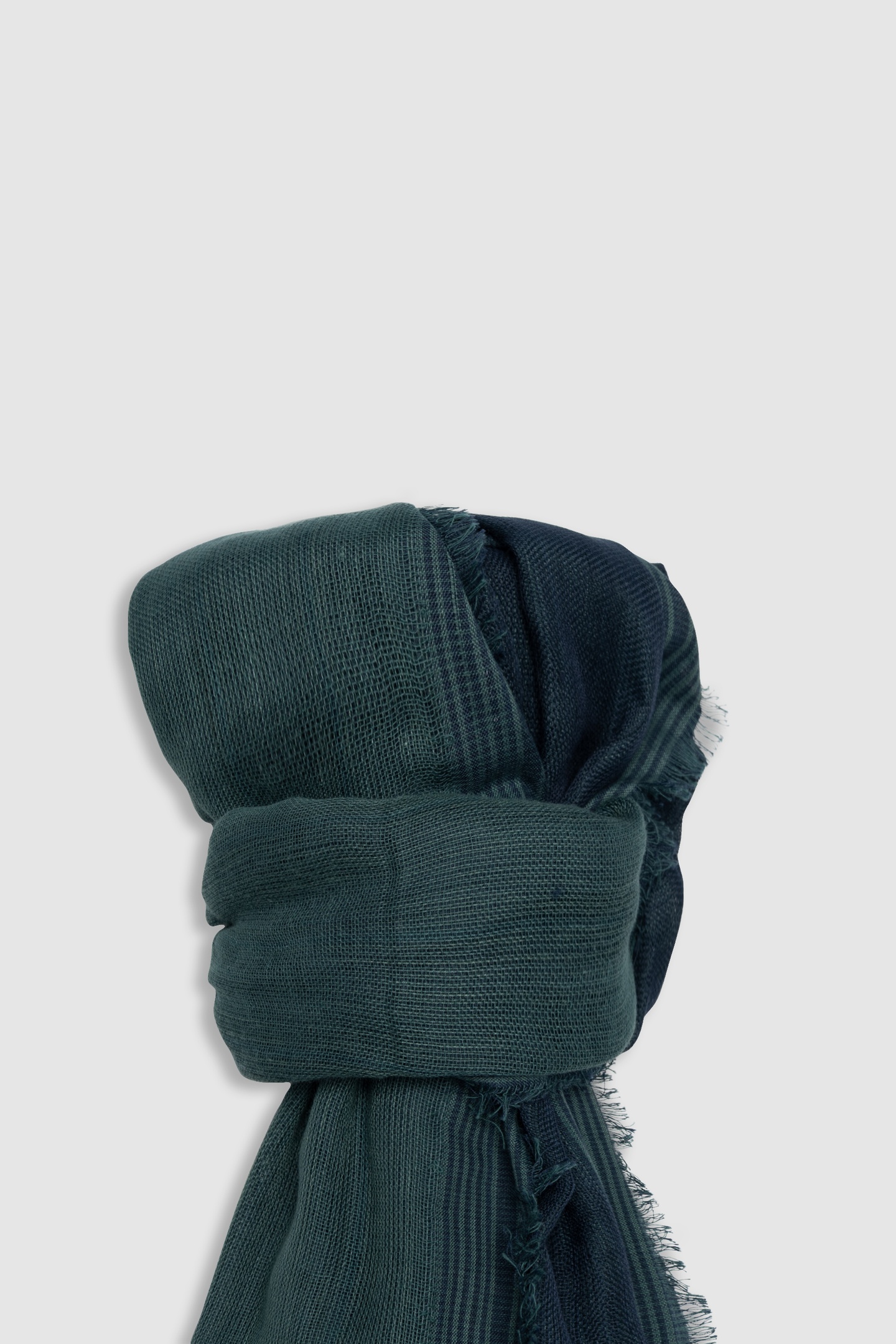 NAVY DOUBLE-SIDED SCARF 2