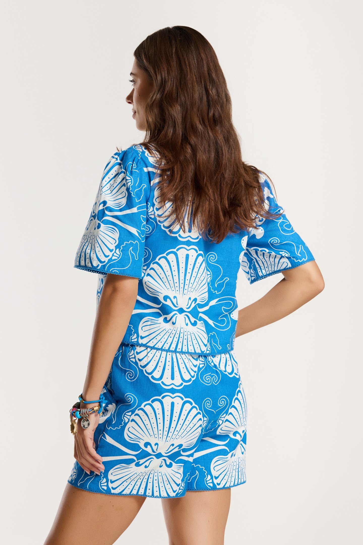 MISHA SHORTS SEA PEARL BLUE SEA PEARL 6