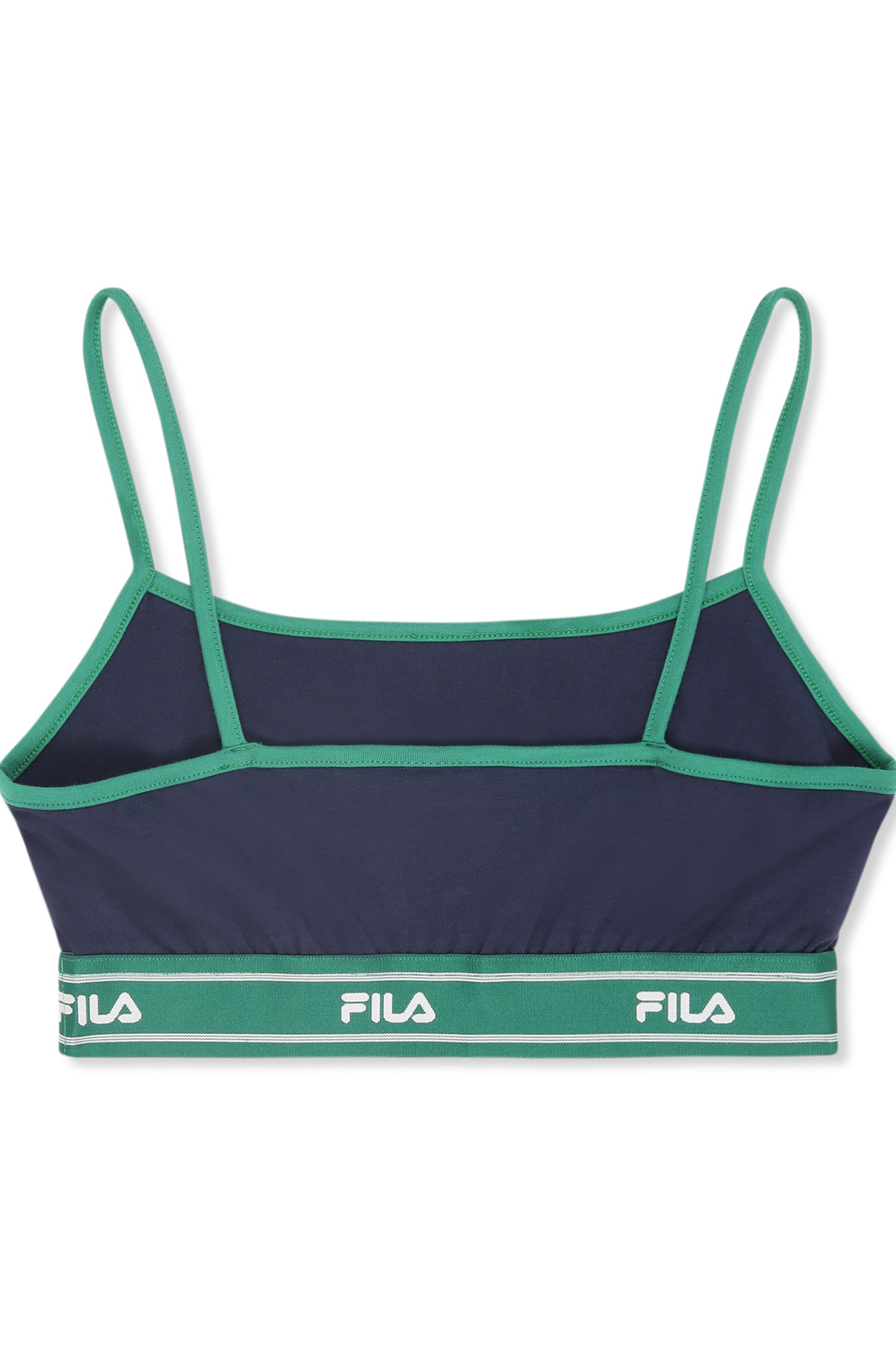 CANDELO TAPED SPAGHETTI BRA TOP BLACK IRIS 2