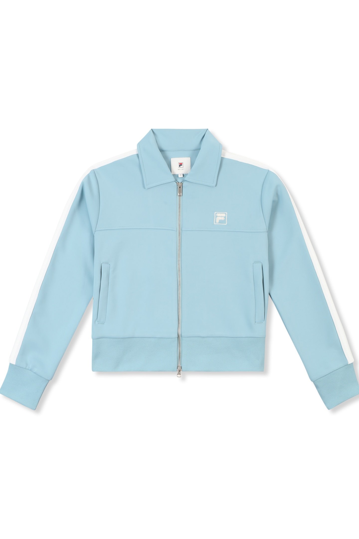 COMO BOXY TAPED TRACK JACKET TOURMALINE 5