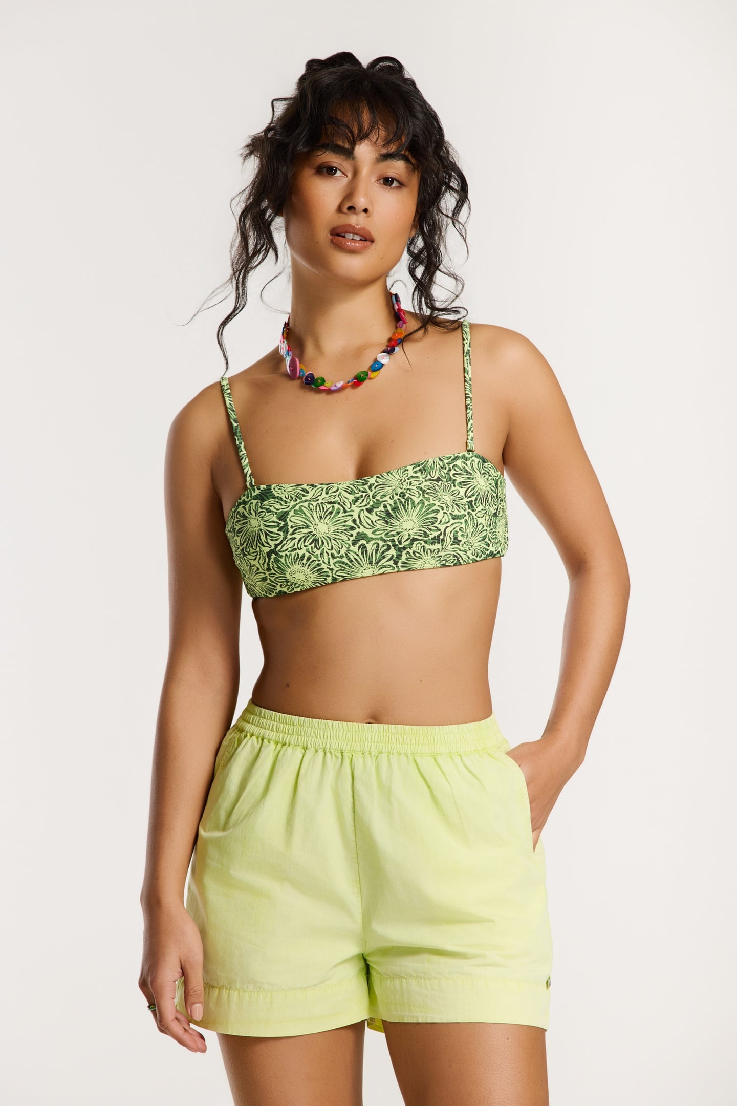 MACIE SHORTS GREEN LIGHT LIME 5