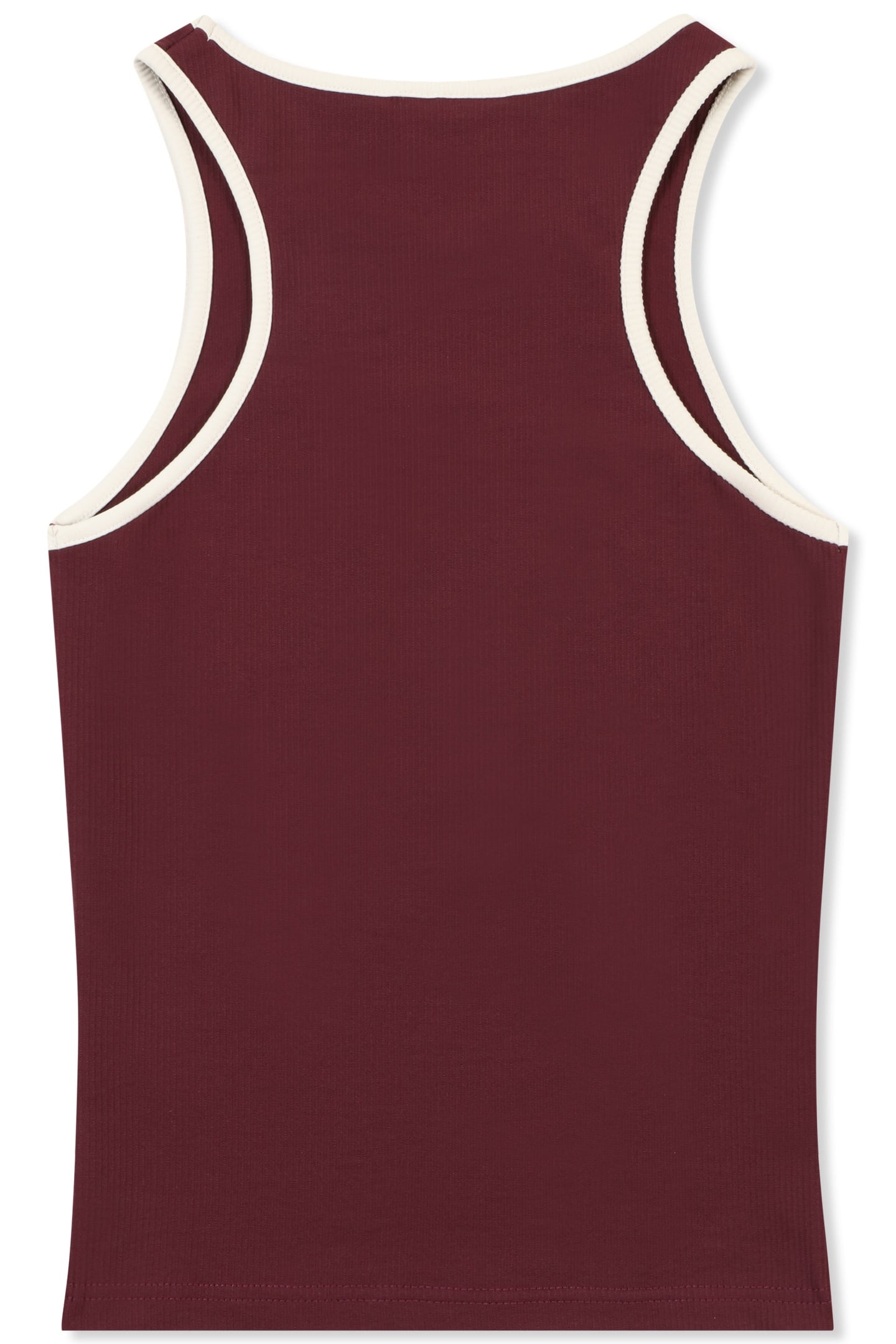 BELLAGIO TIGHT RIBBED RACER TANK FIG 4